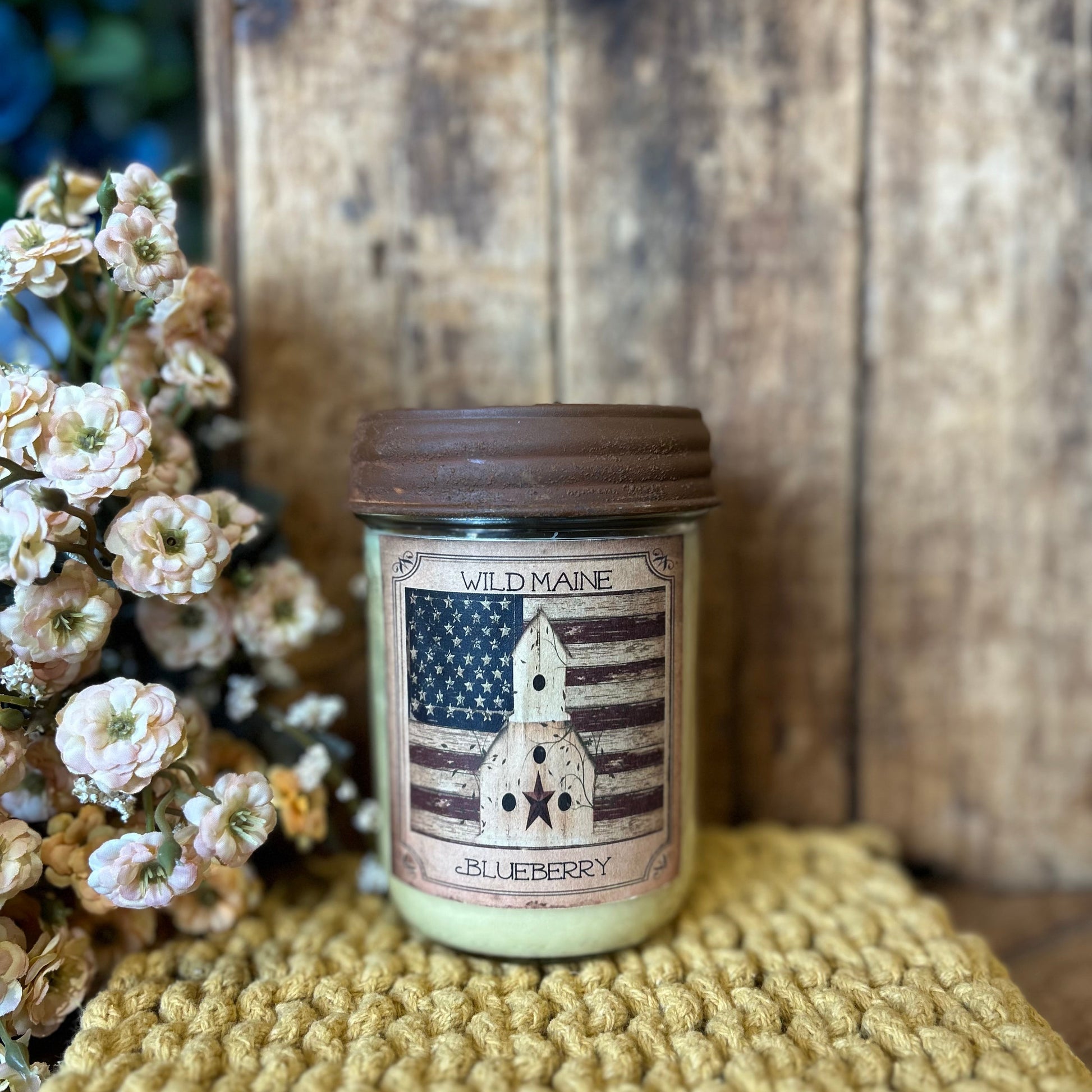 Wild Maine Blueberry Candle - Room and Porch 