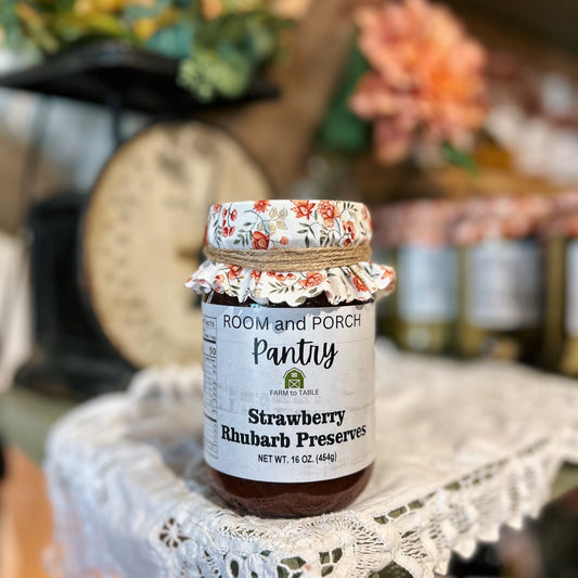 Strawberry Rhubarb Preserves - Room and Porch 