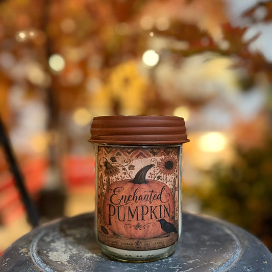 Enchanted Pumpkin Candle