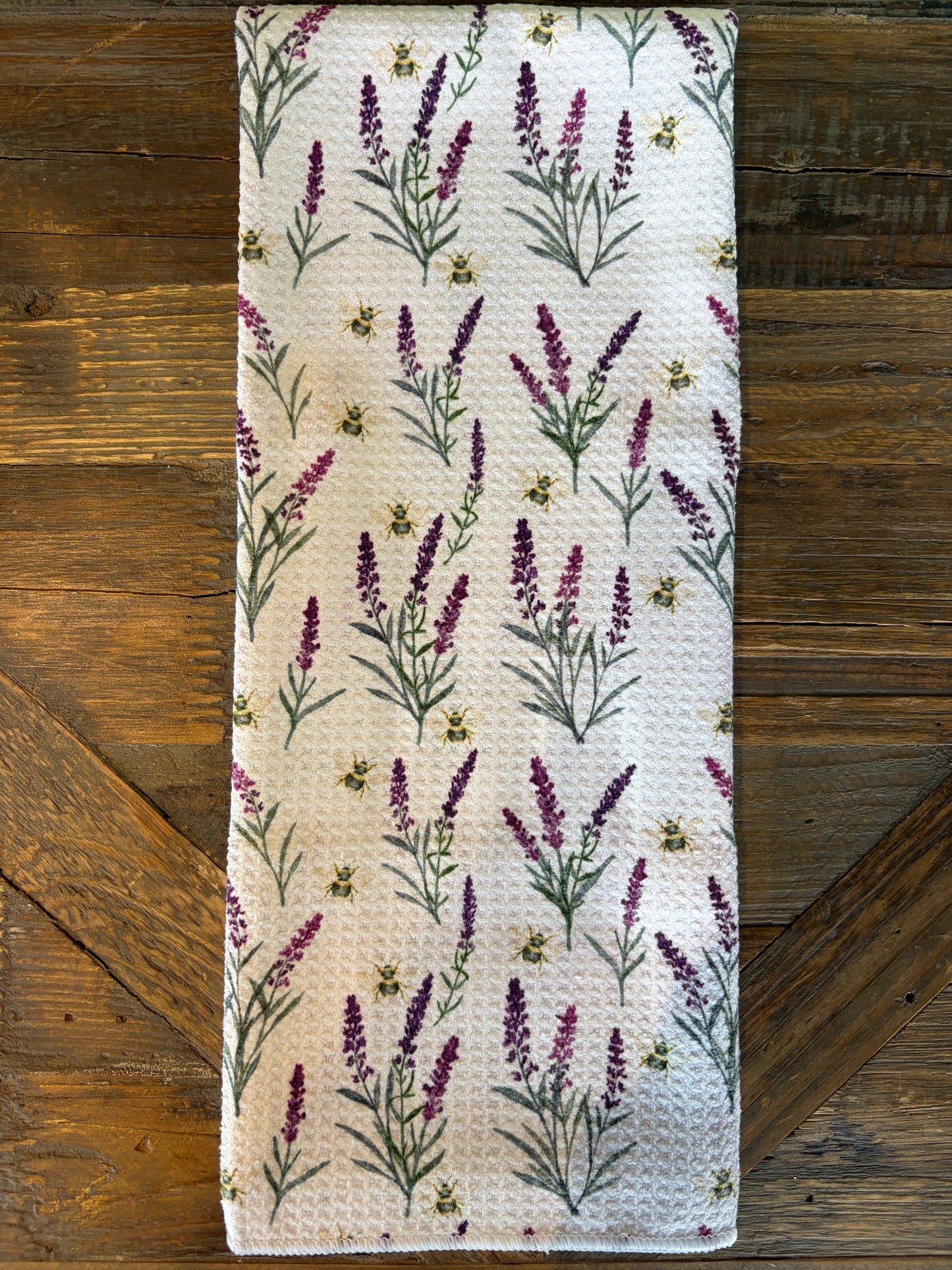 Lavender Fields - Double Sided - Hand Towel - Room and Porch 