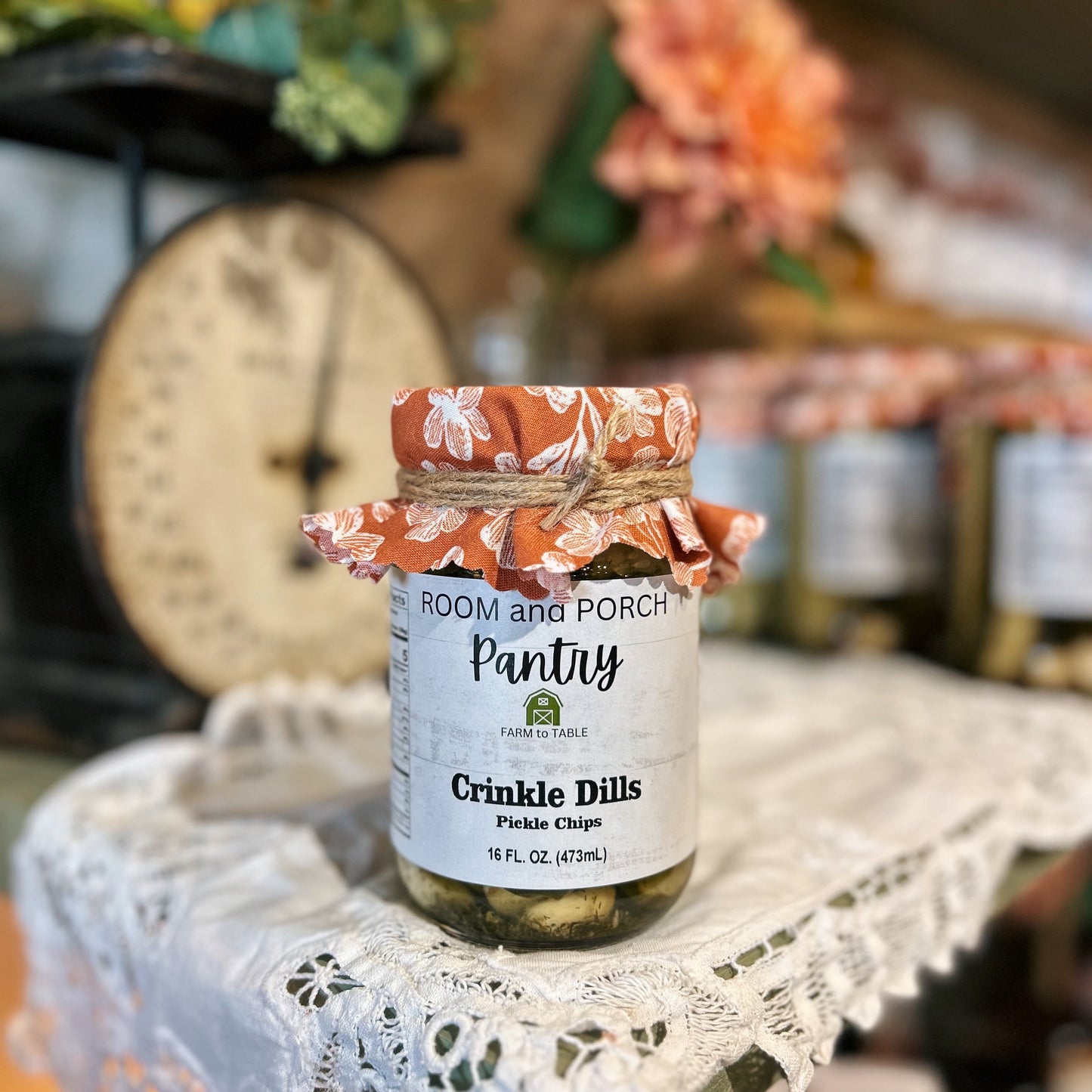 Crinkle Dill Pickles - Room and Porch 