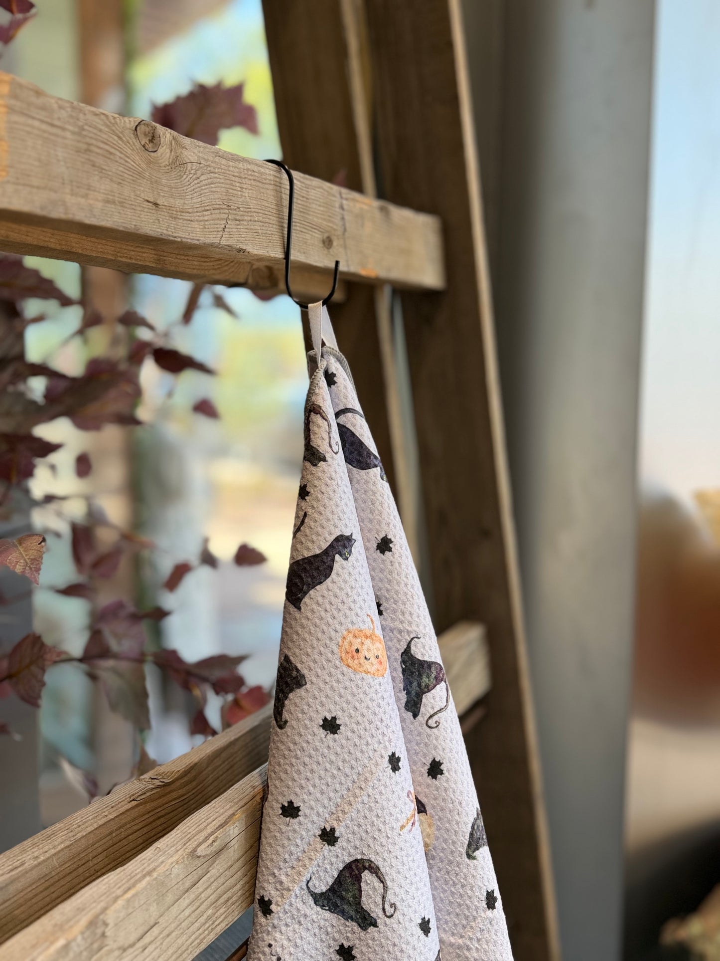 Trick-or-Treat Charms - Double Sided - Hand Towel - Room and Porch 