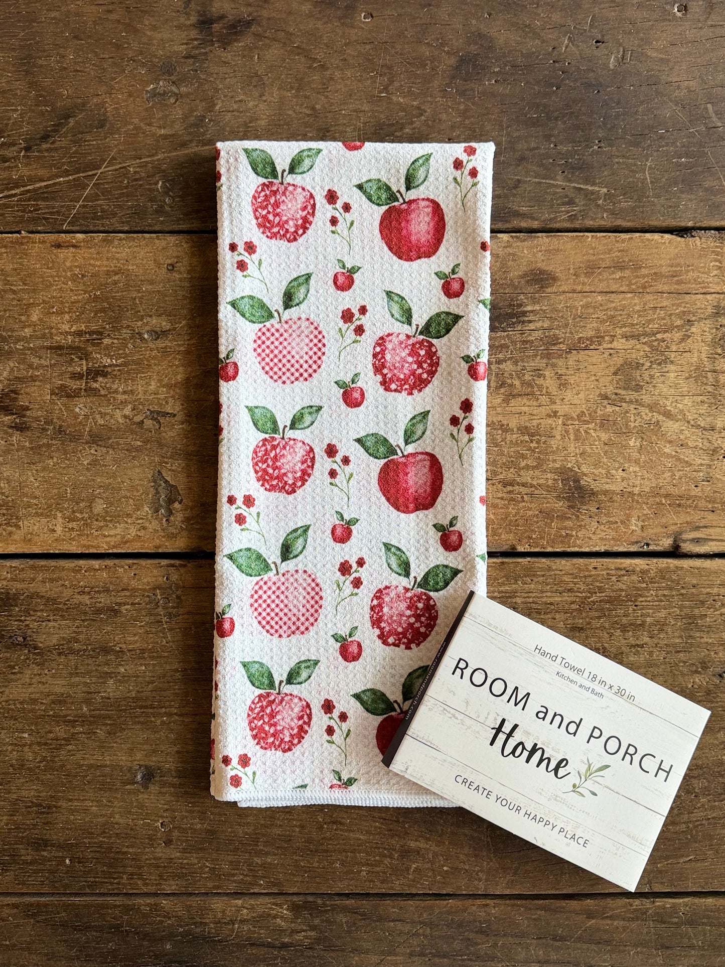 Apple Orchard - Double Sided - Hand Towel