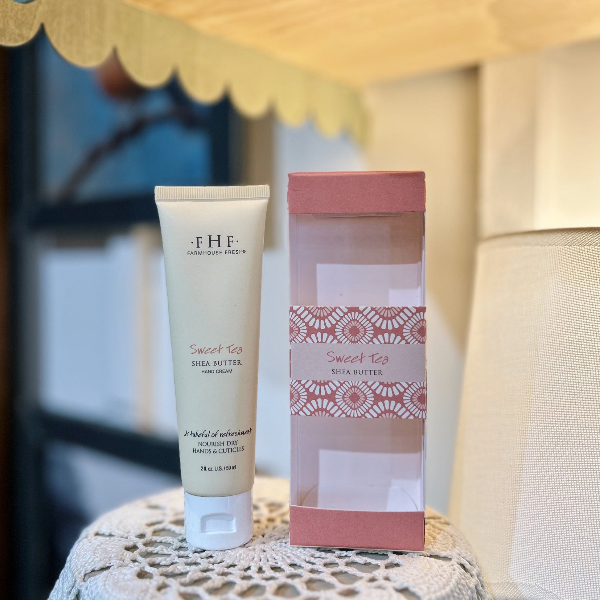 Sweet Tea Shea Butter Cream 2oz Hand Cream - Room and Porch 