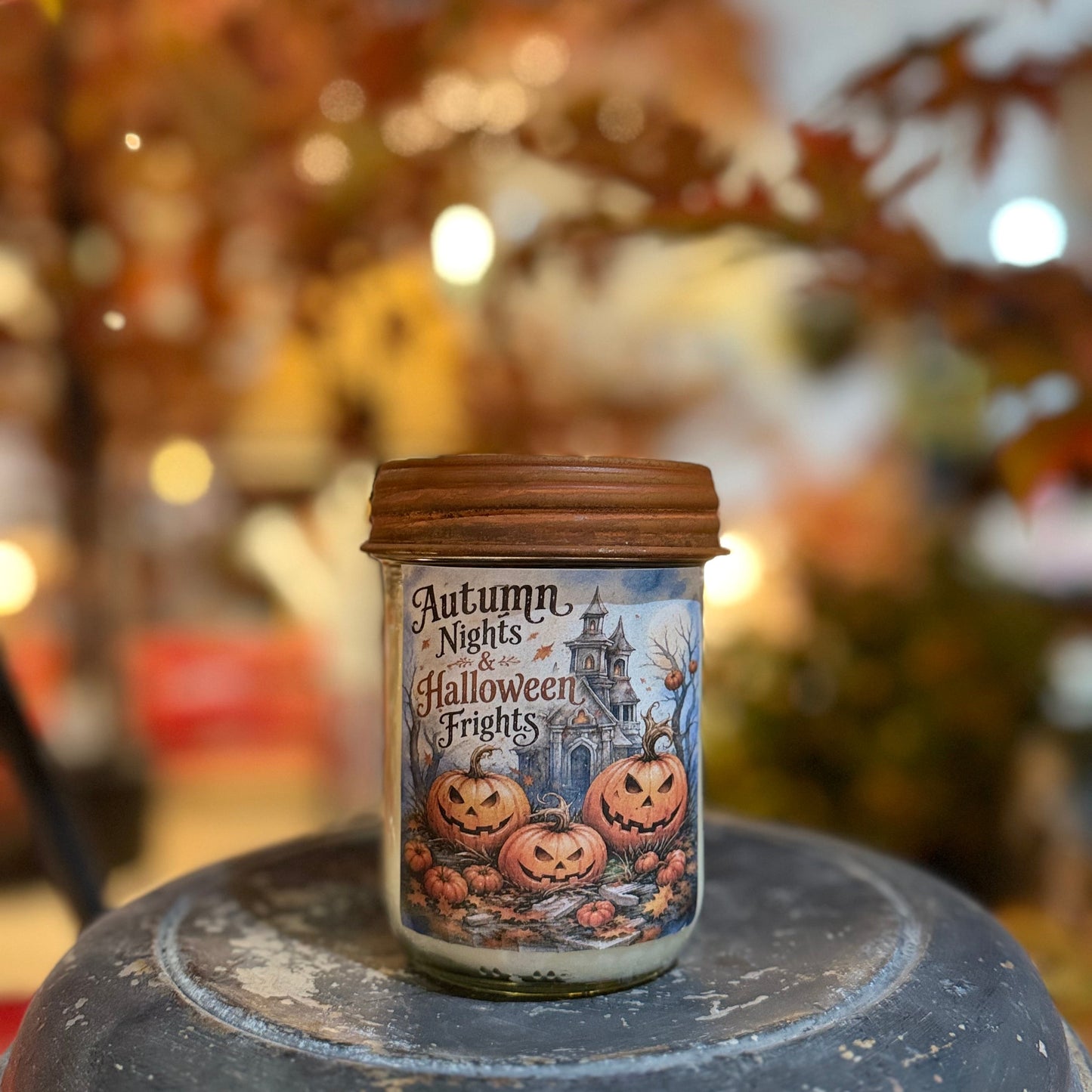 Autumn Nights & Halloween Frights Candle