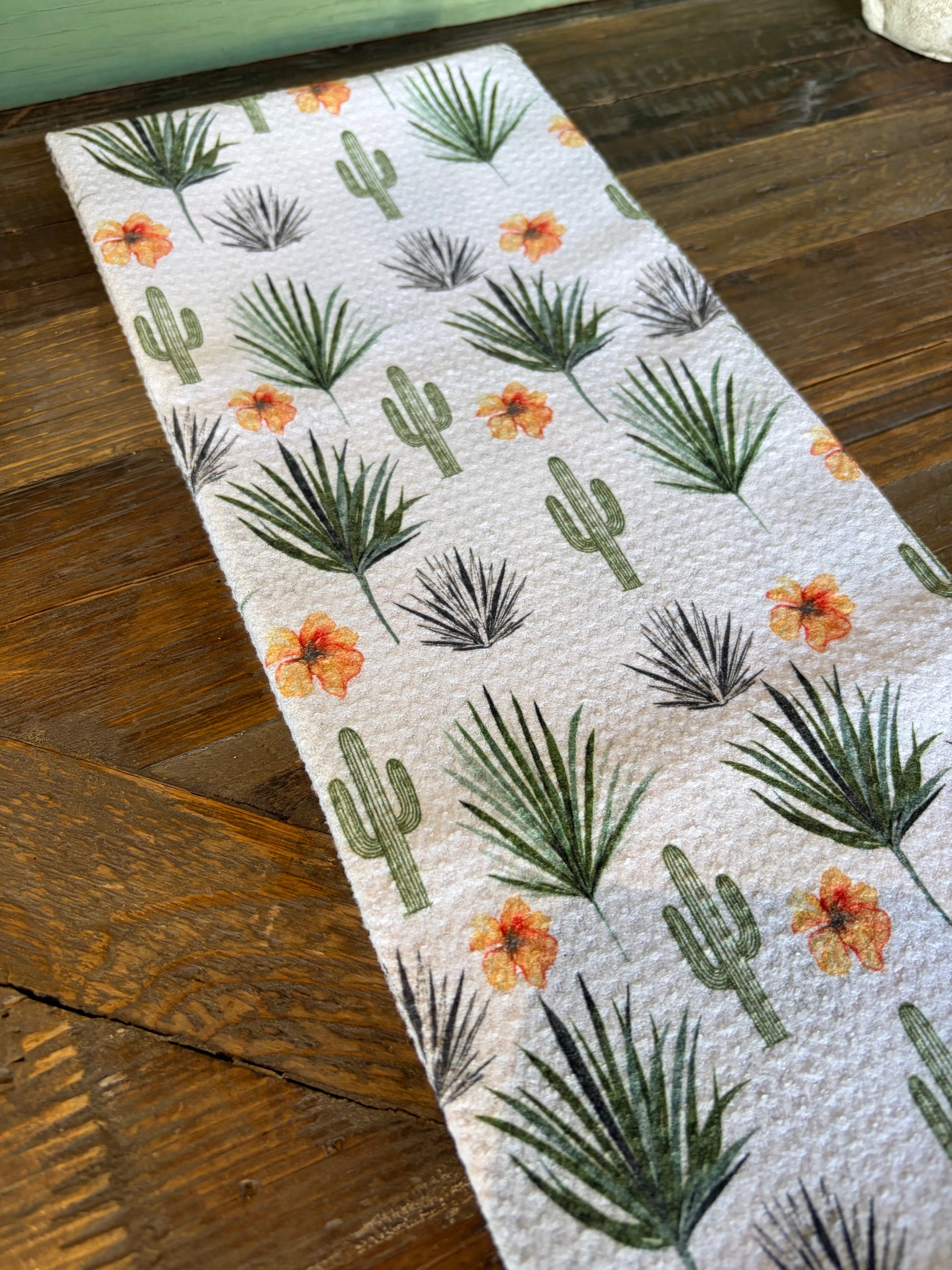 Desert Palms - Double Sided - Hand Towel - Room and Porch 