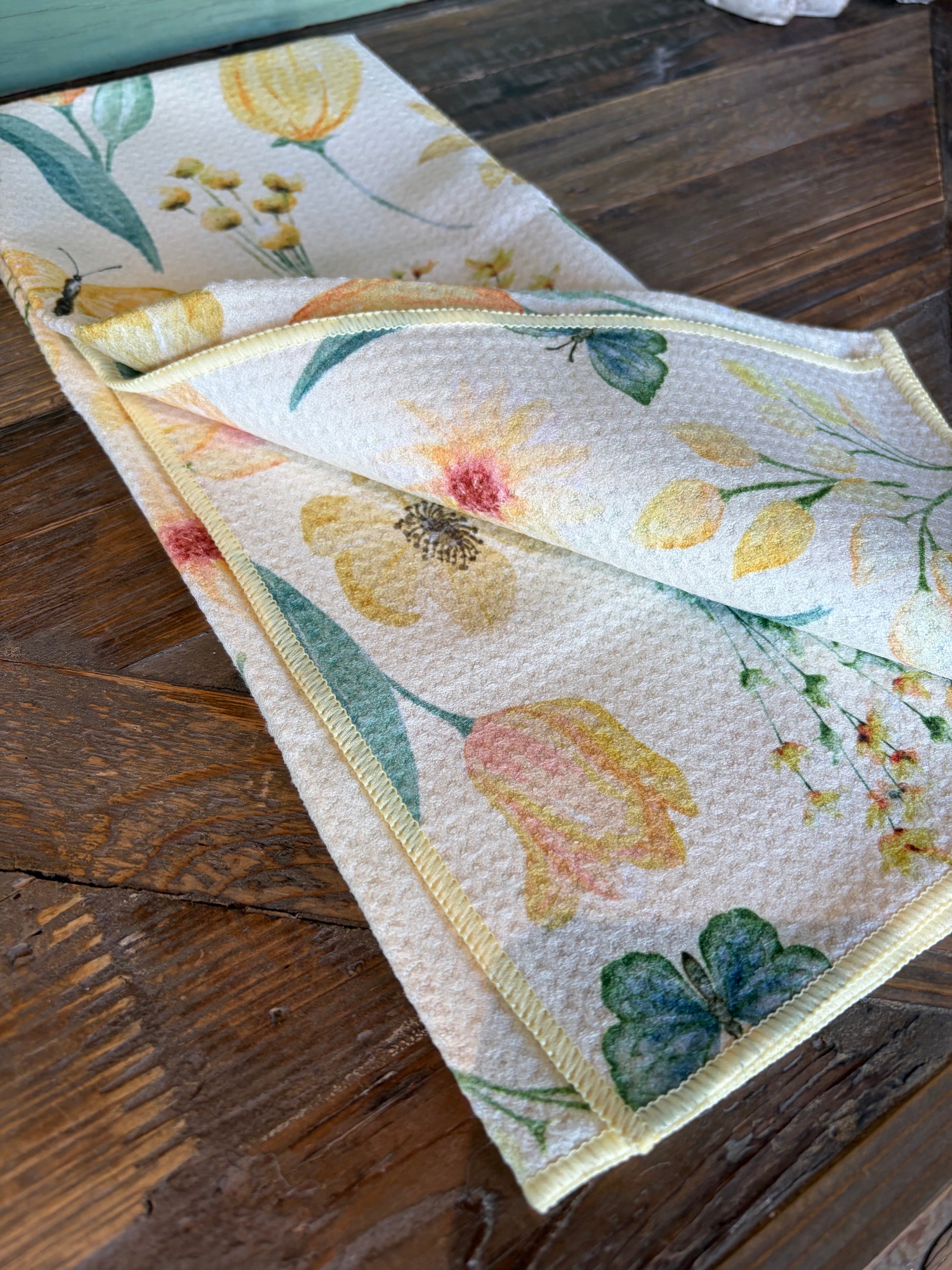 Spring Garden - Double Sided - Hand Towel - Room and Porch 