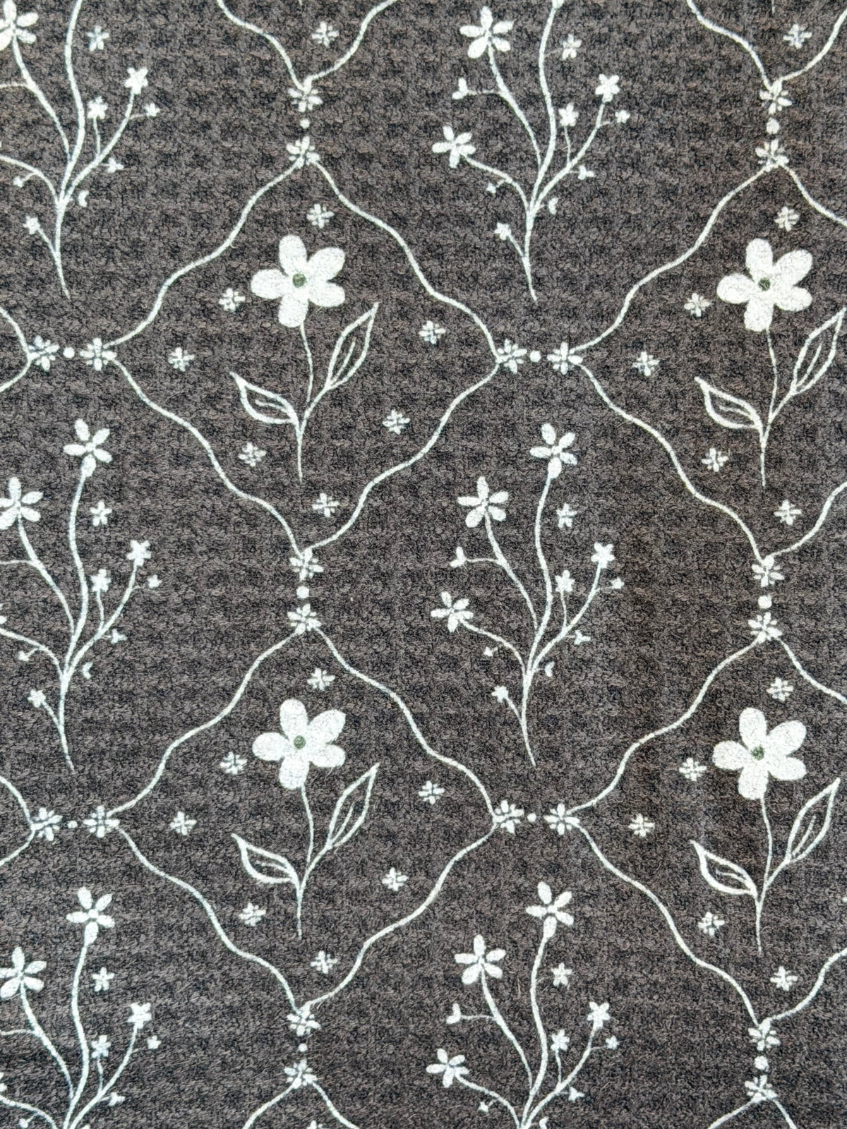 Midnight Bloom - Double Sided - Hand Towel