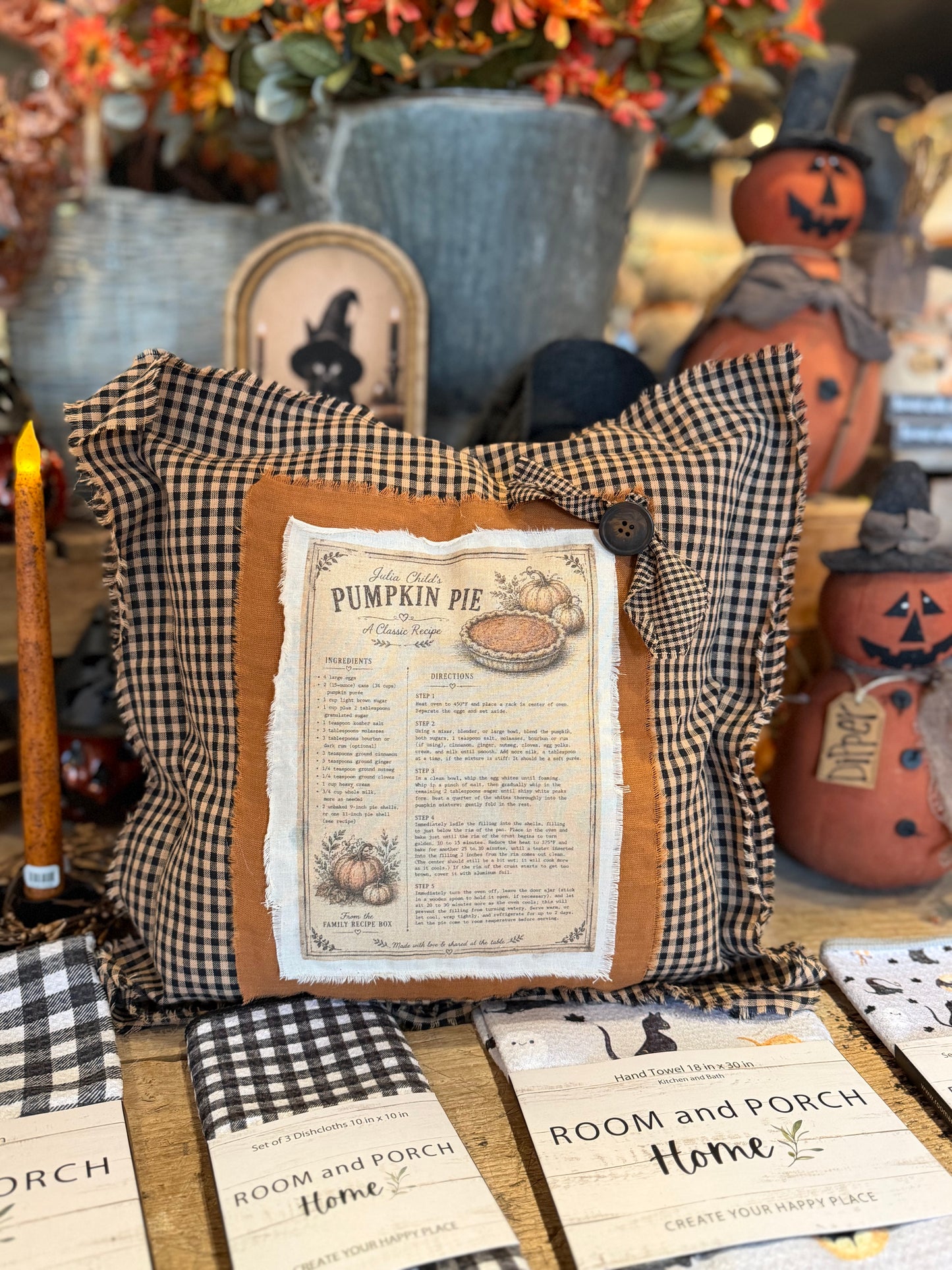 Shanda's Handmade Vintage Pillows & Pocket Pillows - Room and Porch 