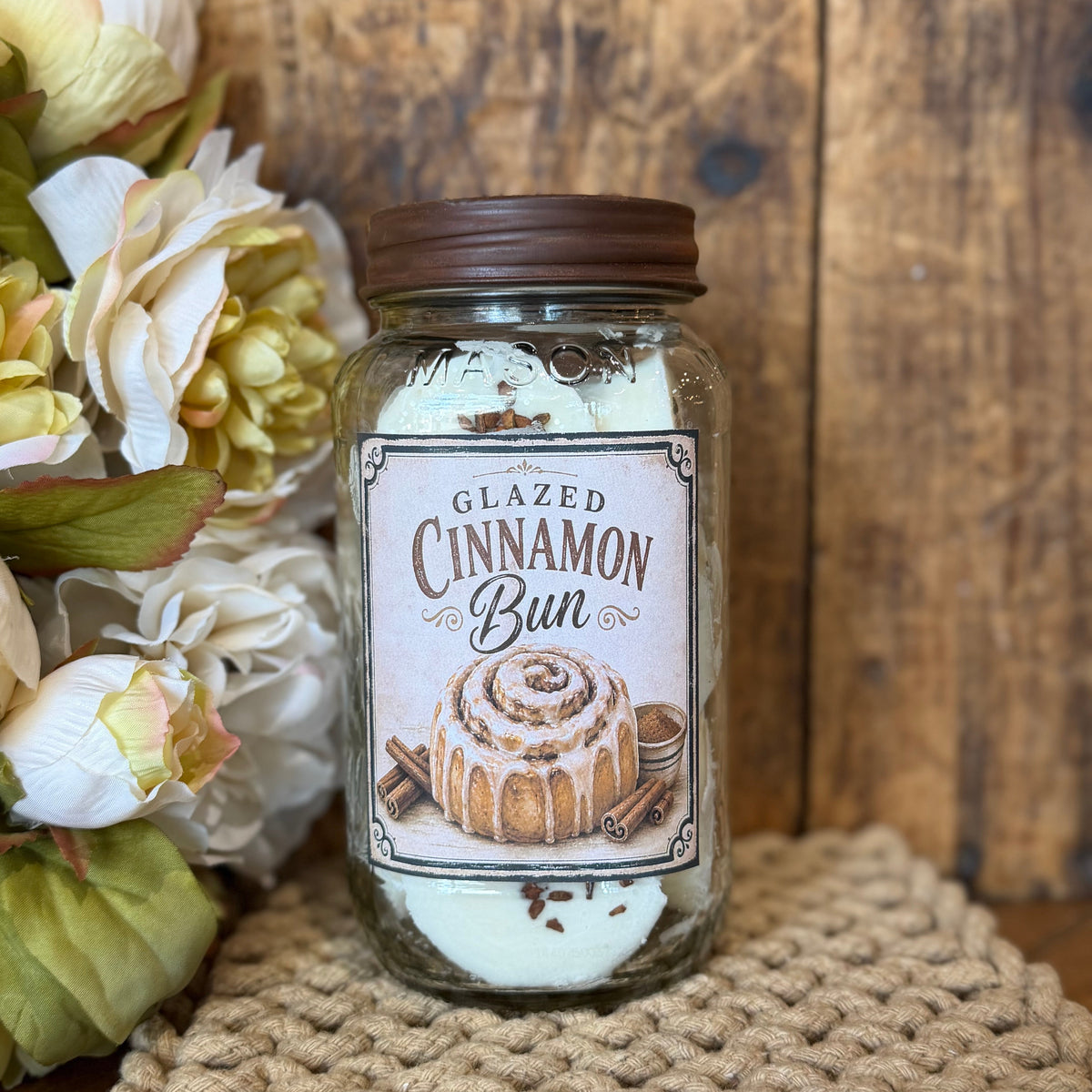 Glazed Cinnamon Bun Wax Melts - Room and Porch 