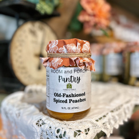 Old-Fashioned Spiced Peaches