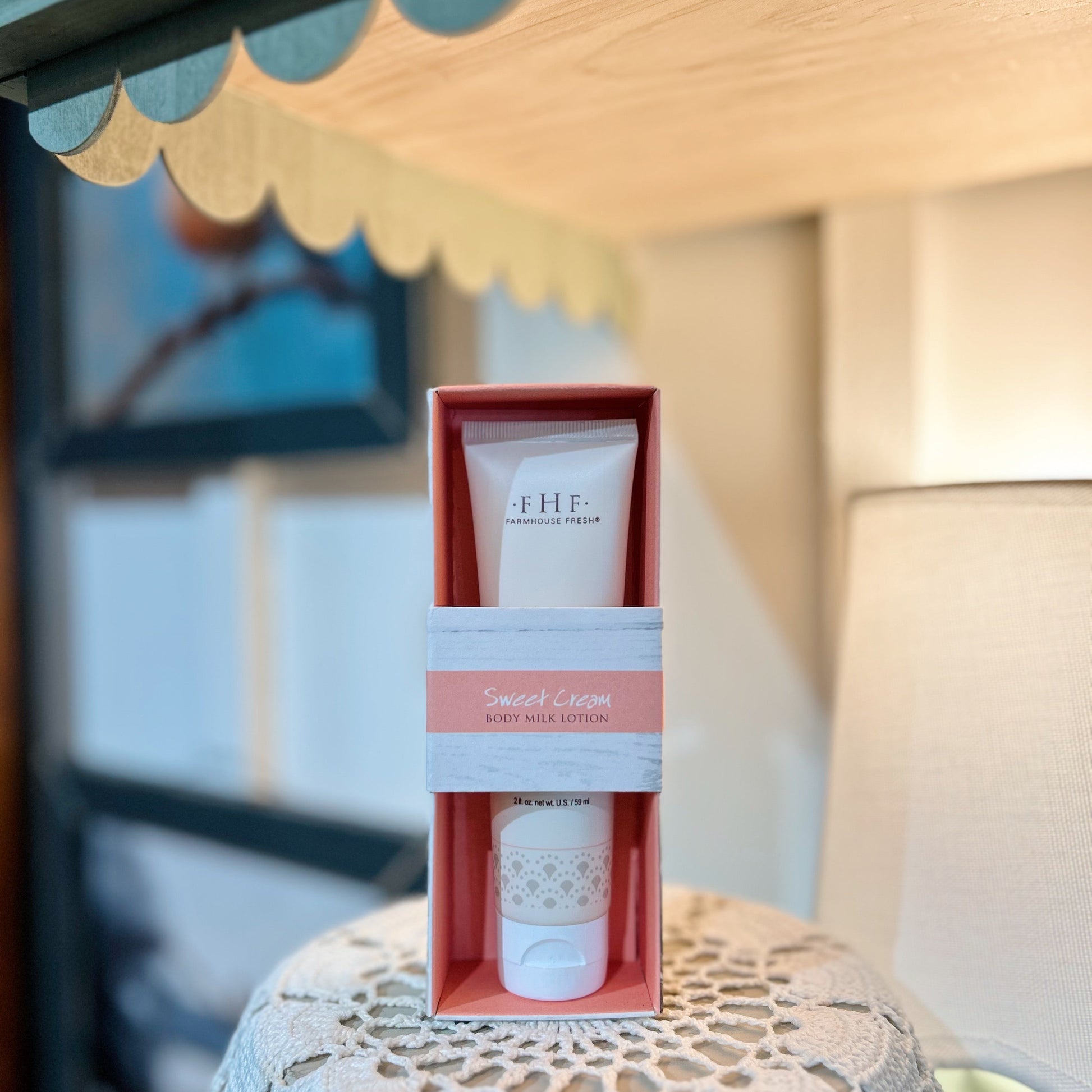 Sweet Cream Body Milk 2oz Hand Cream - Room and Porch 