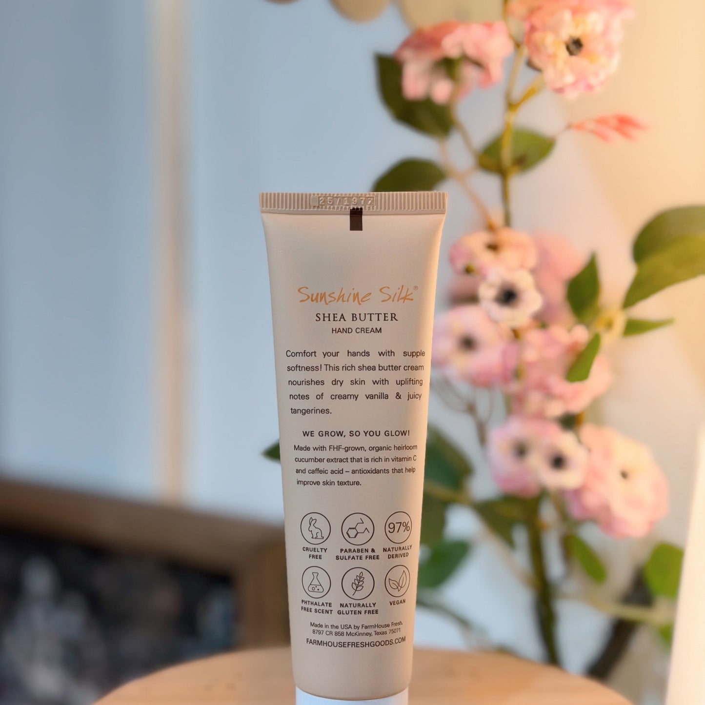 Sunshine Silk 2oz Hand Cream - Room and Porch 