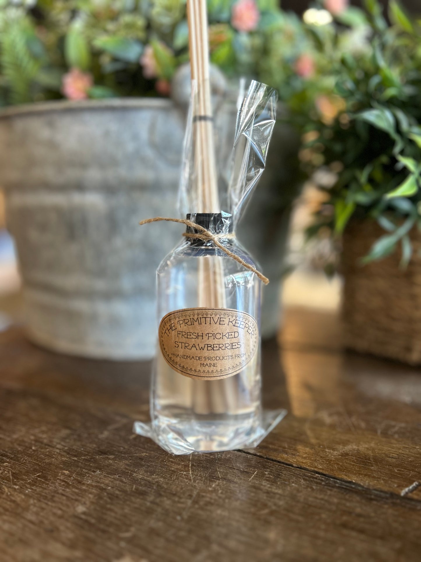 Fresh Picked Strawberries Reed Diffuser