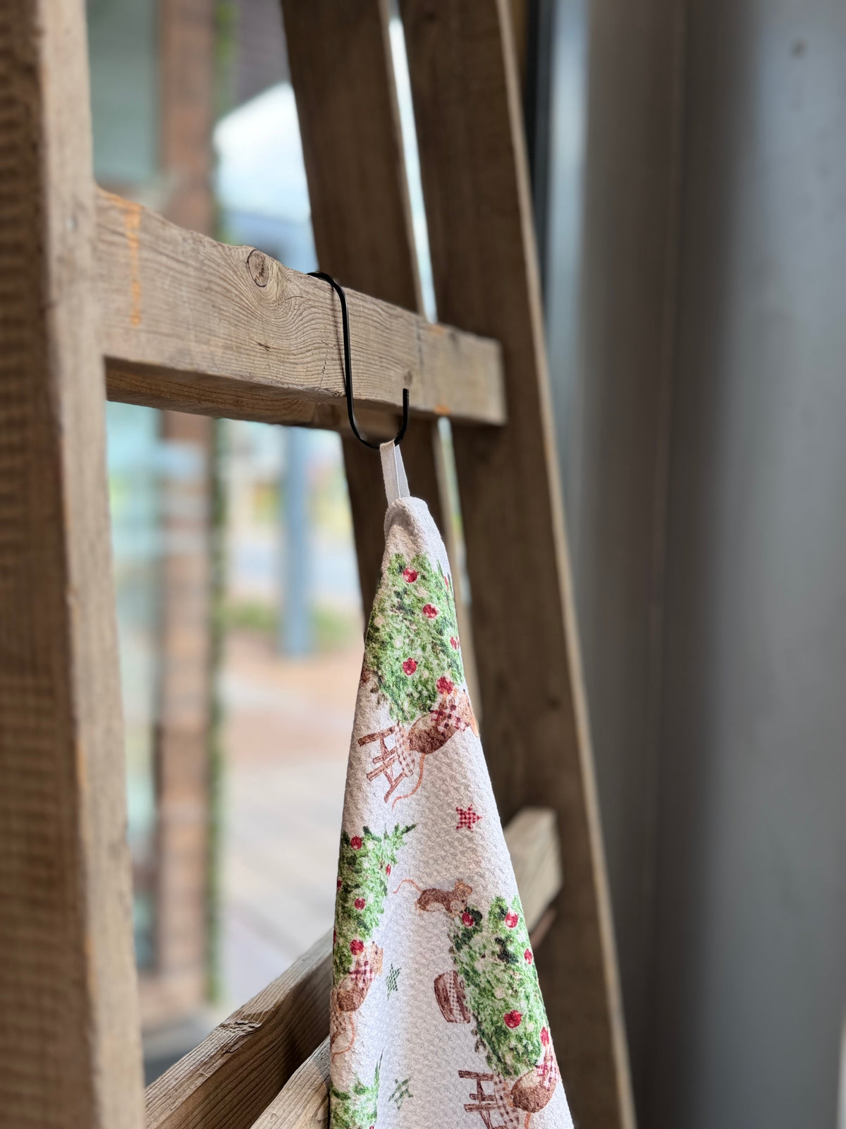 Twas' The Mouse Before Christmas - Double Sided - Hand Towel