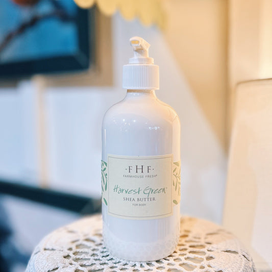 Harvest Green Shea Butter Lotion - Room and Porch 