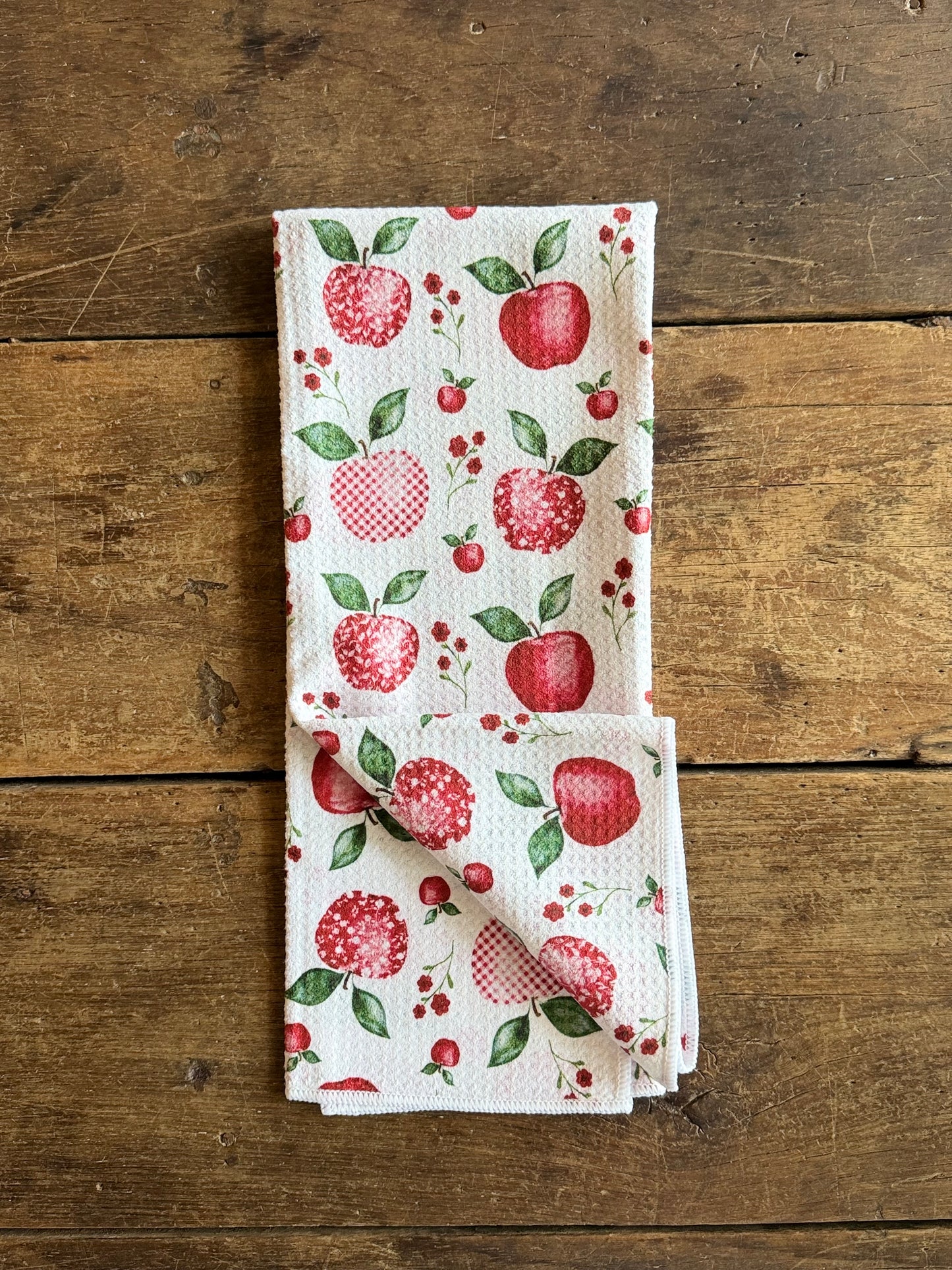 Apple Orchard - Double Sided - Hand Towel