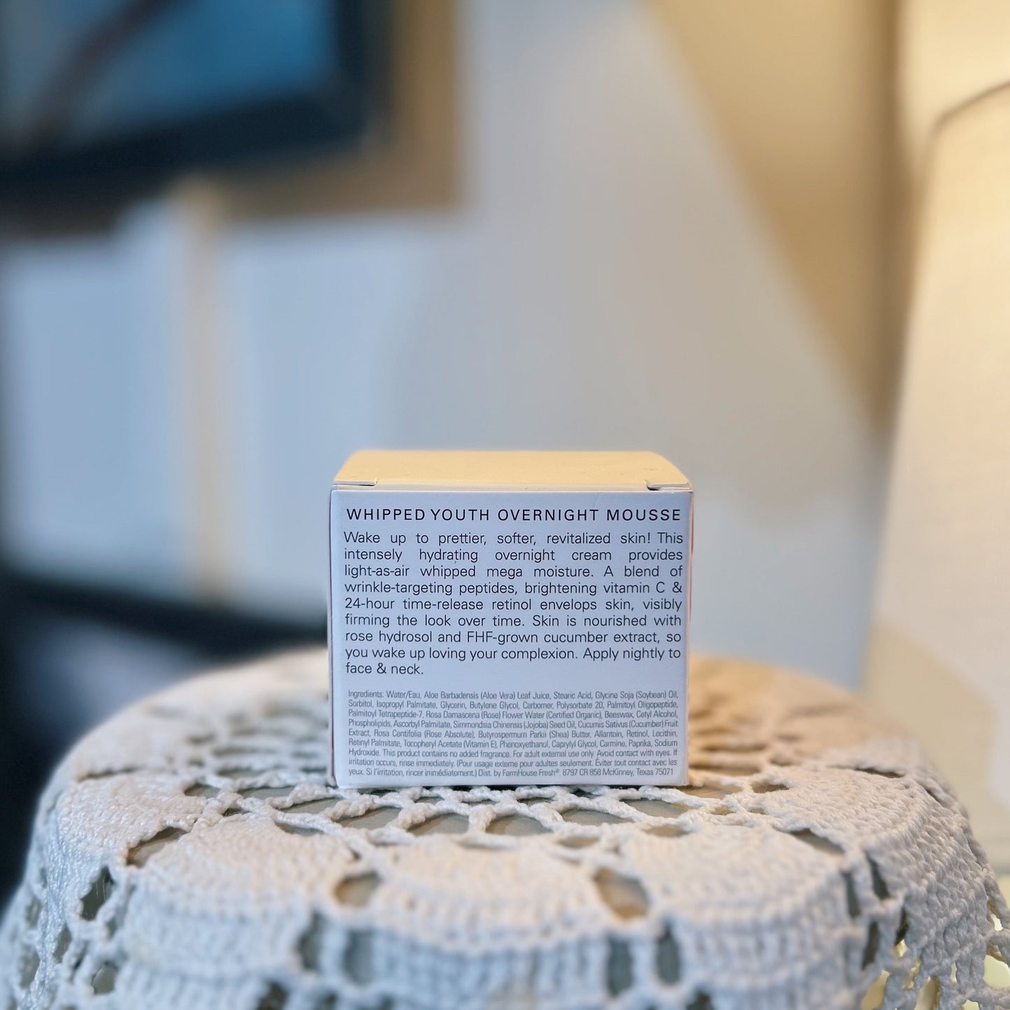 Evening Rose Moon Dip - Room and Porch 