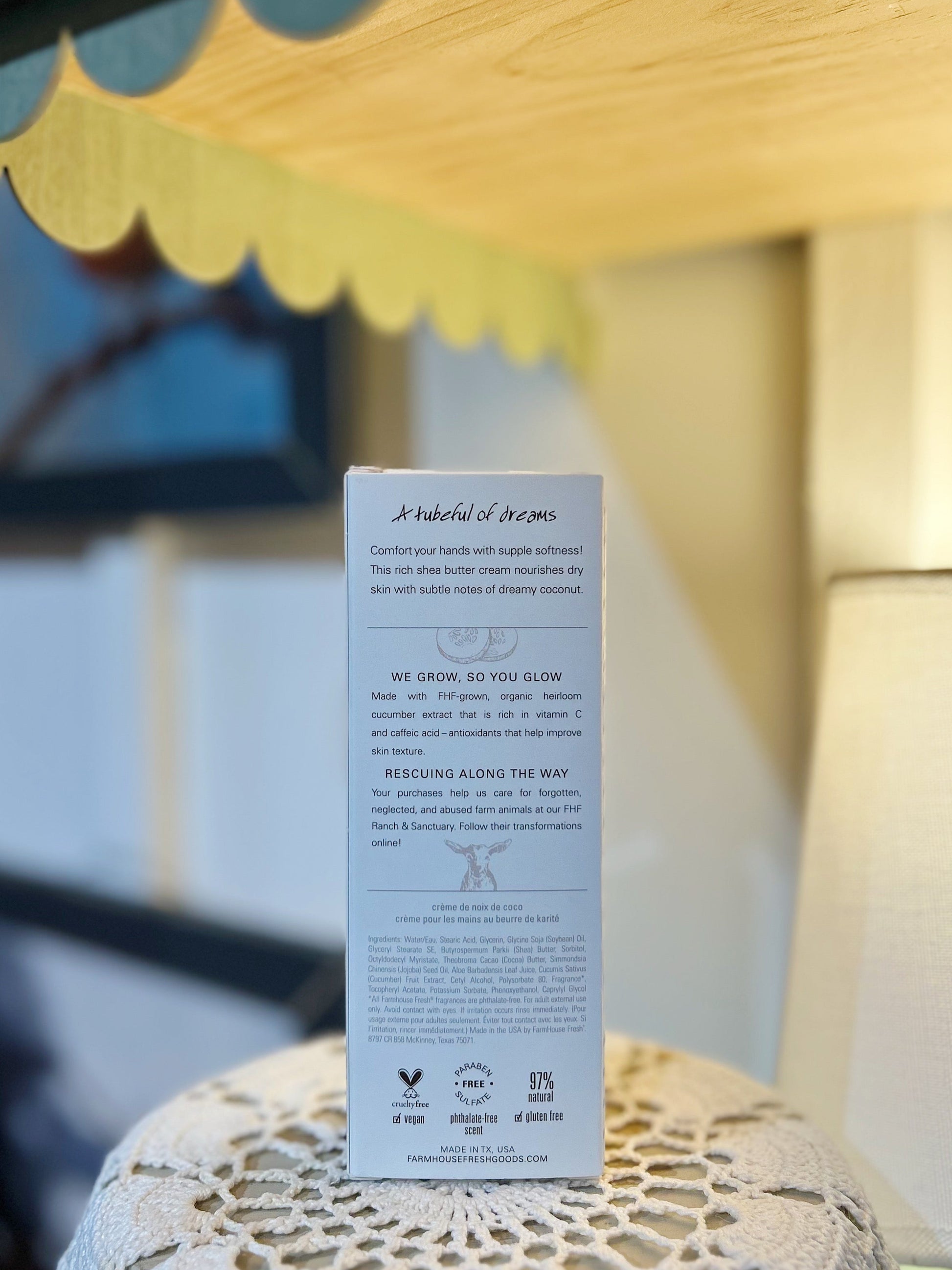 Coconut Cream 2 oz Lotion - Room and Porch 
