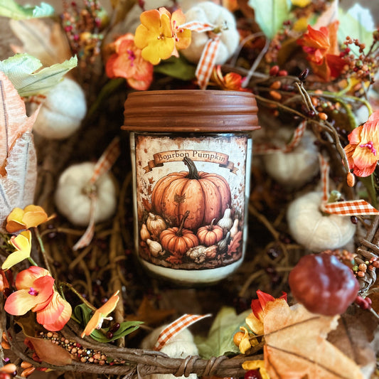 Bourbon Pumpkin Candle