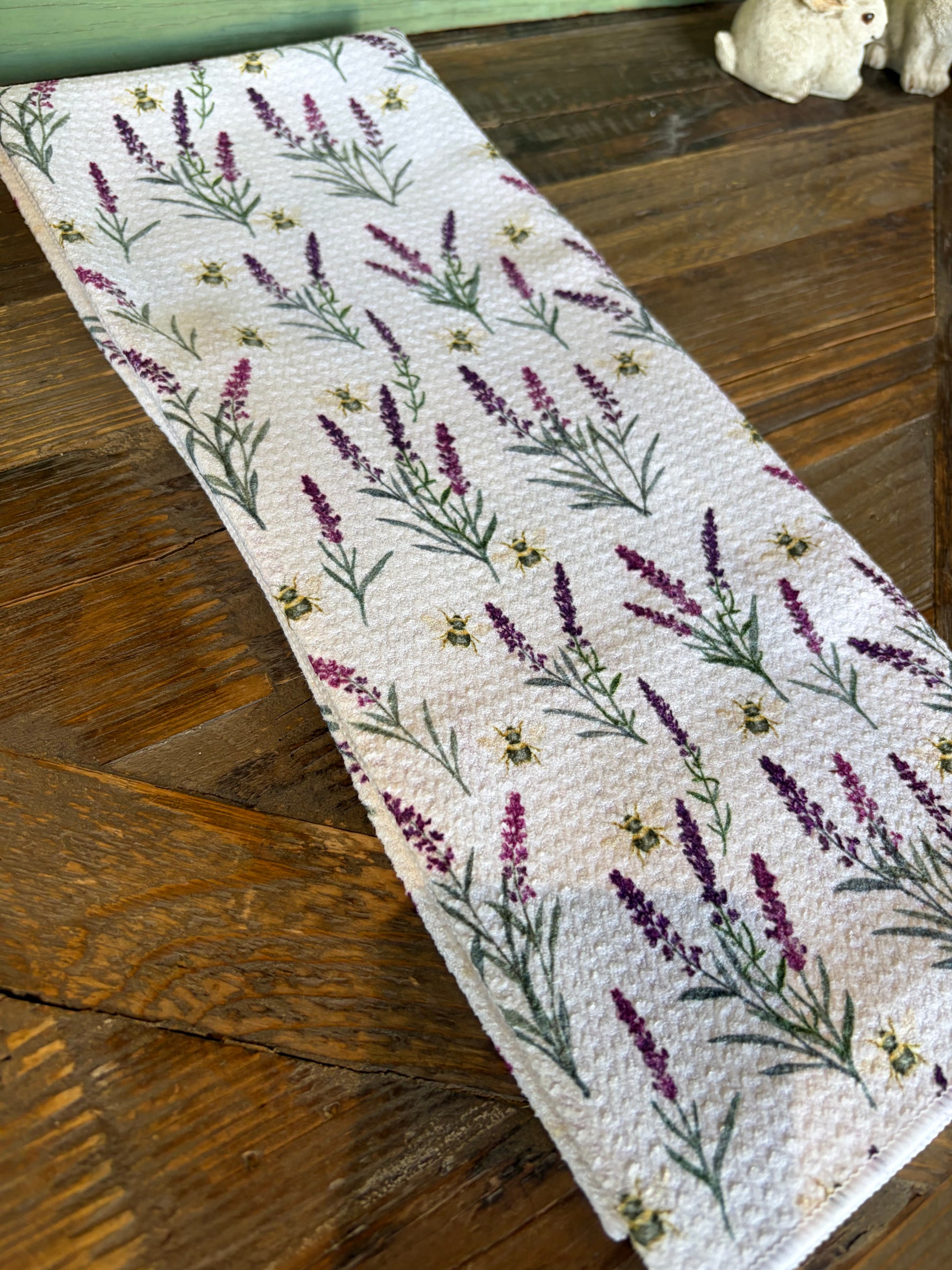 Lavender Fields - Double Sided - Hand Towel - Room and Porch 