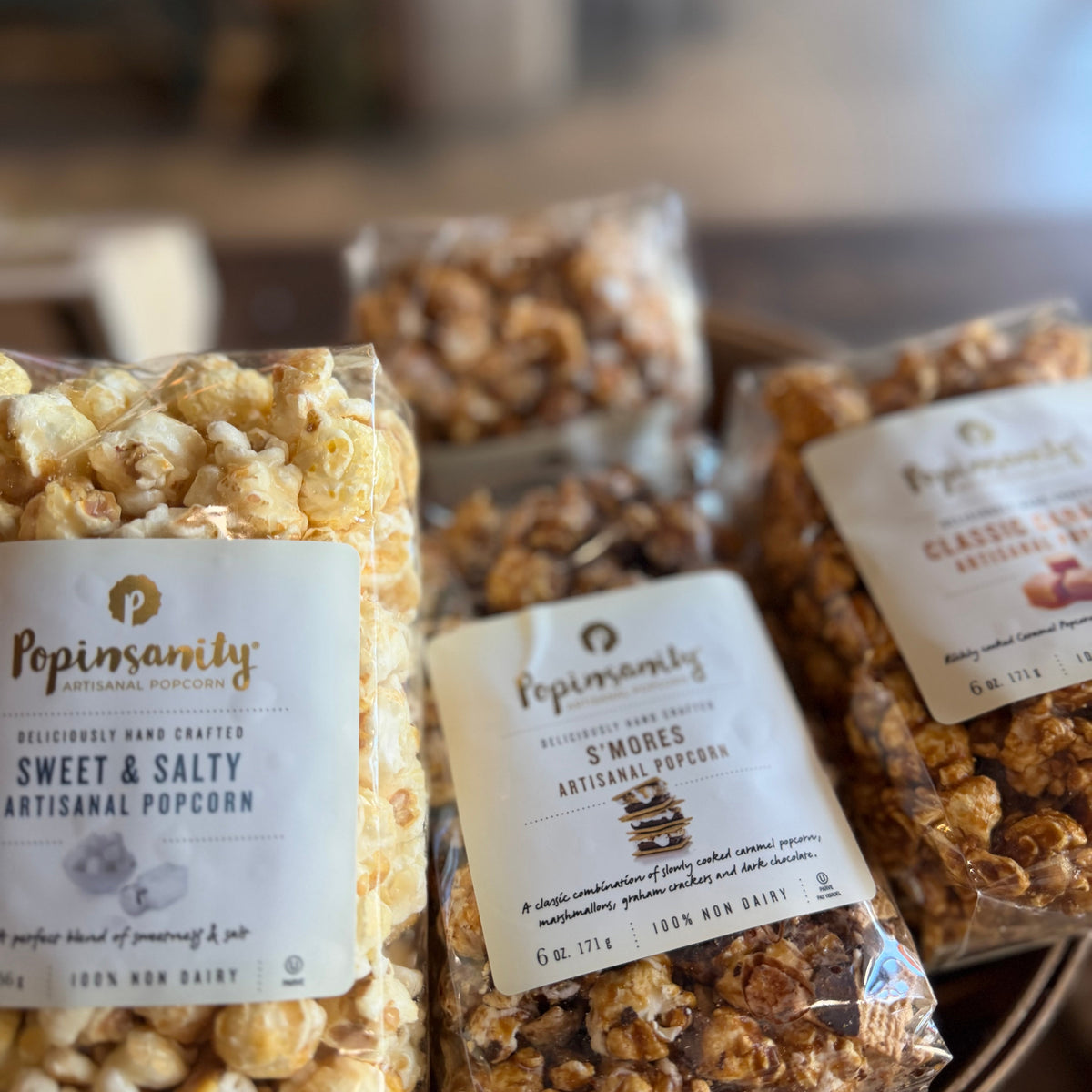 Artisan Gourmet Popcorn Samplers