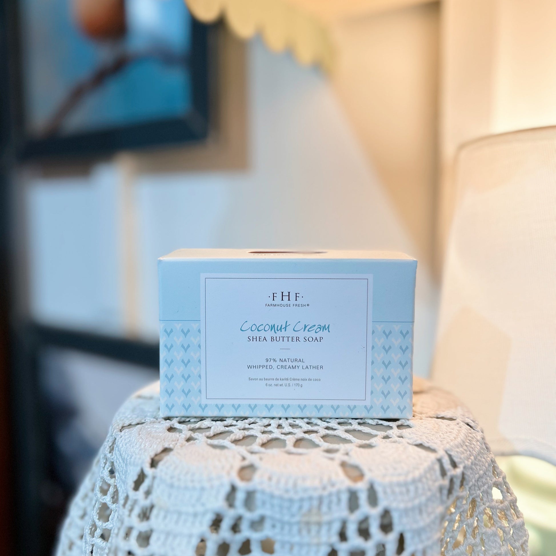 Coconut Cream Shea Butter Soap - Room and Porch 