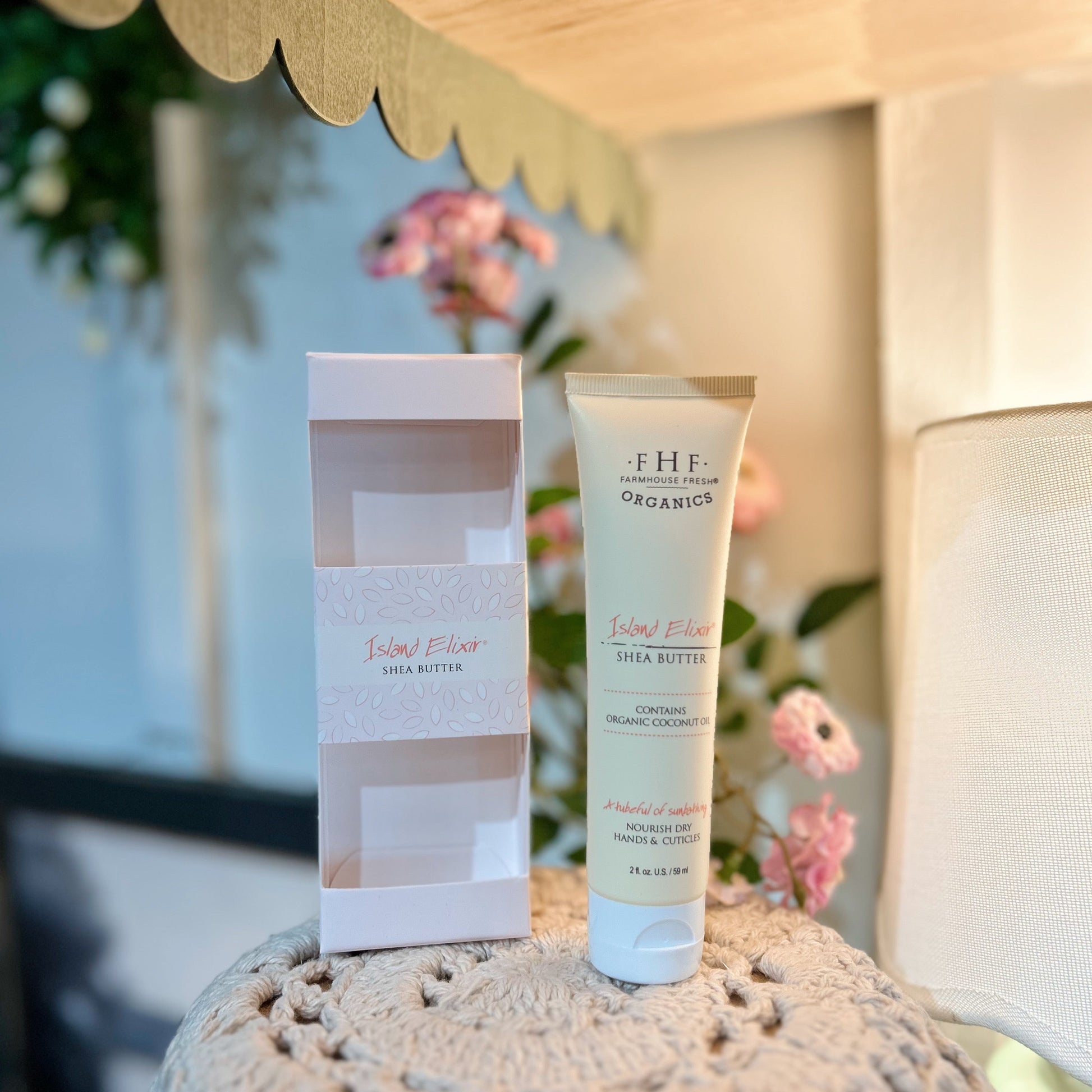 Island Elixir Shea Butter 2oz Hand Cream - Room and Porch 