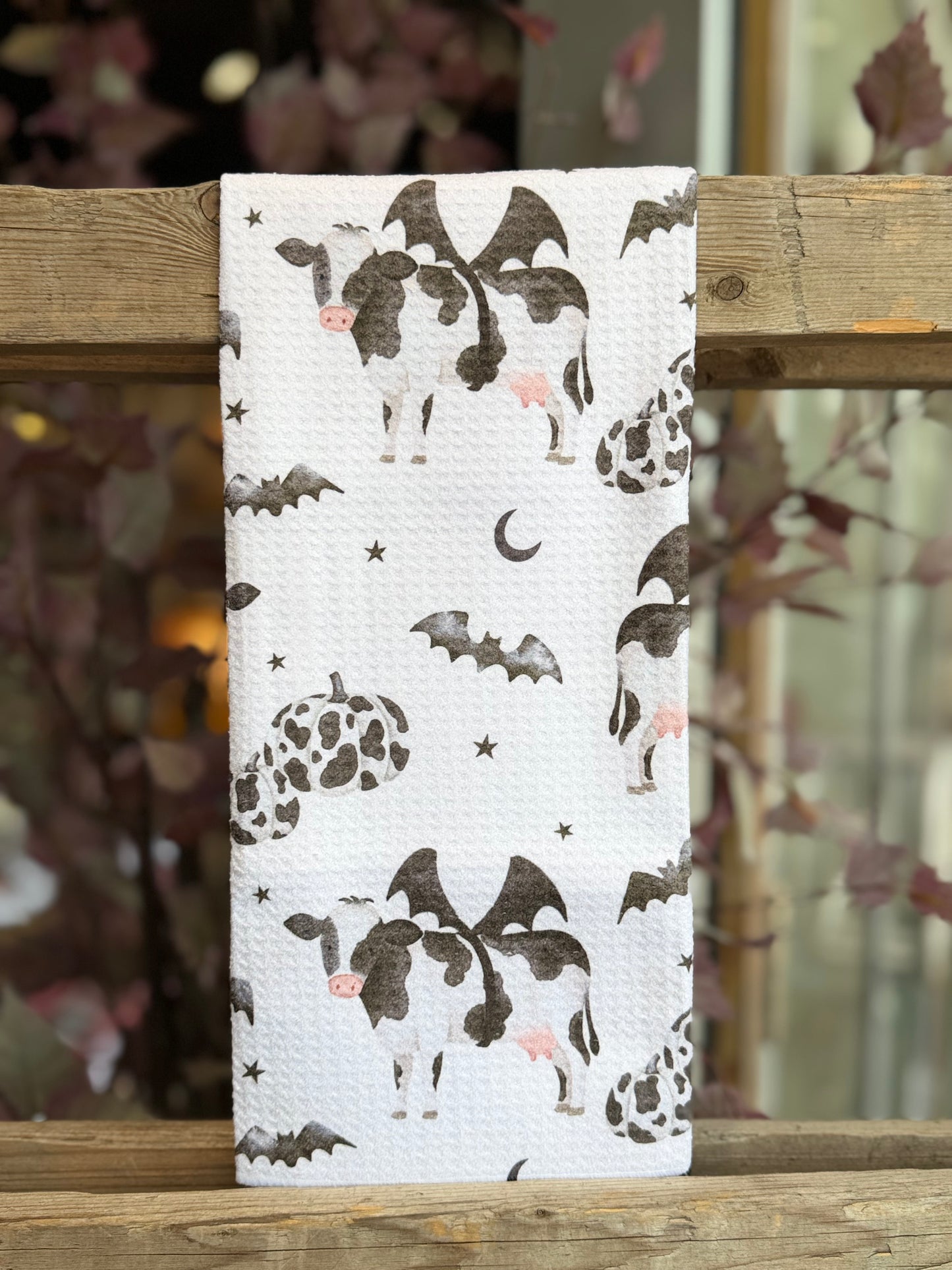 Batty Cows - Hand Towel