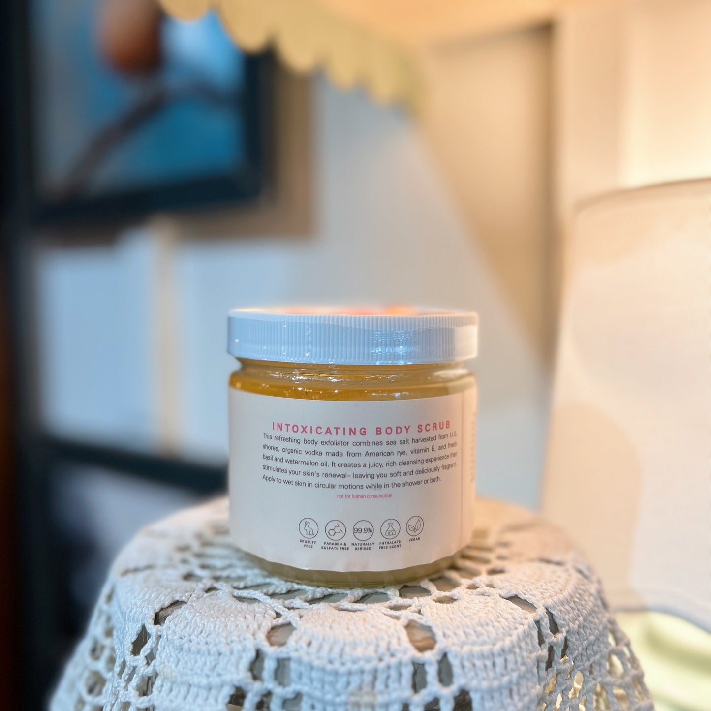 Watermelon Basil Vodkatini Liquor Infused Body Polish - Room and Porch 