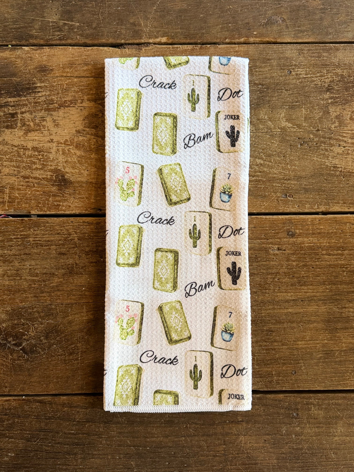 Mahjong - Double Sided -Hand Towel