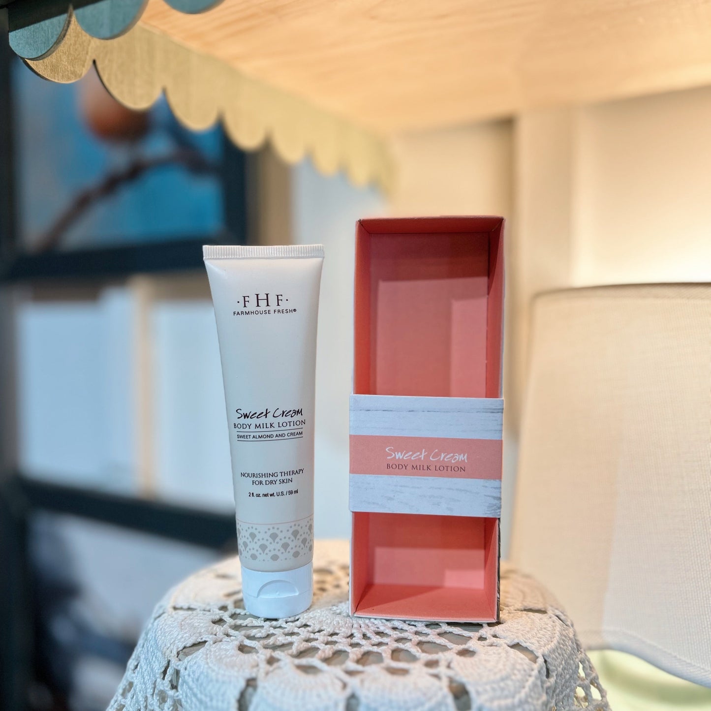 Sweet Cream Body Milk 2oz Hand Cream - Room and Porch 