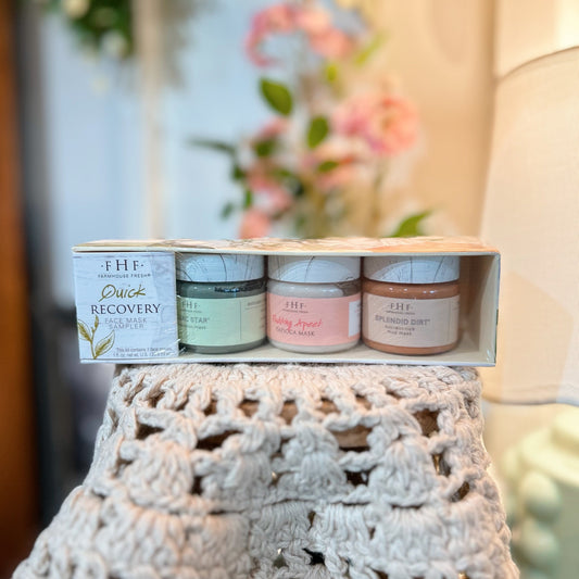 Quick Recovery Face Mask Sampler Set - Room and Porch 
