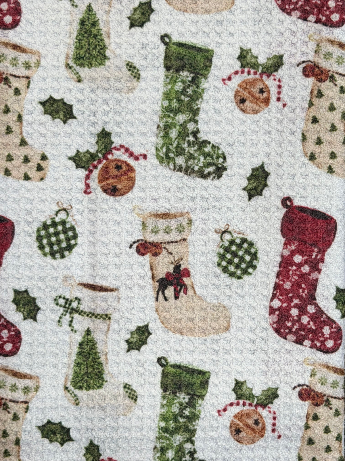 Heirloom Stockings - Double Sided - Hand Towel