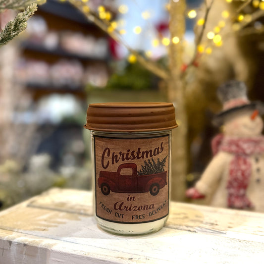 Christmas in Arizona Candle