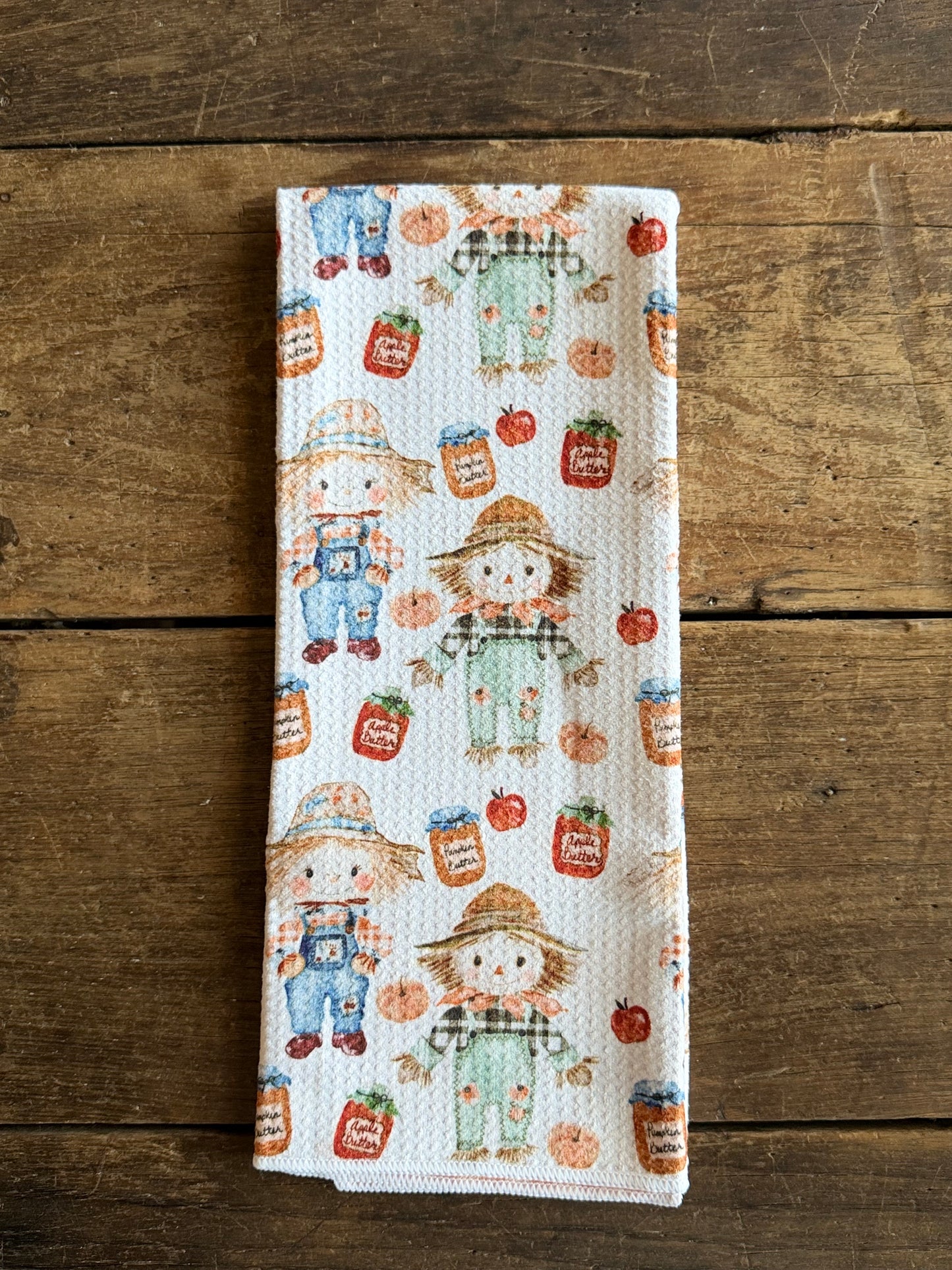Scarecrow Farm - Double Sided - Hand Towel
