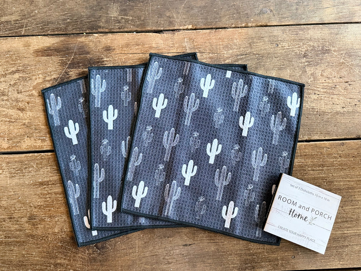 Desert Nights - 2 Sided - Set of 3 Dishcloths