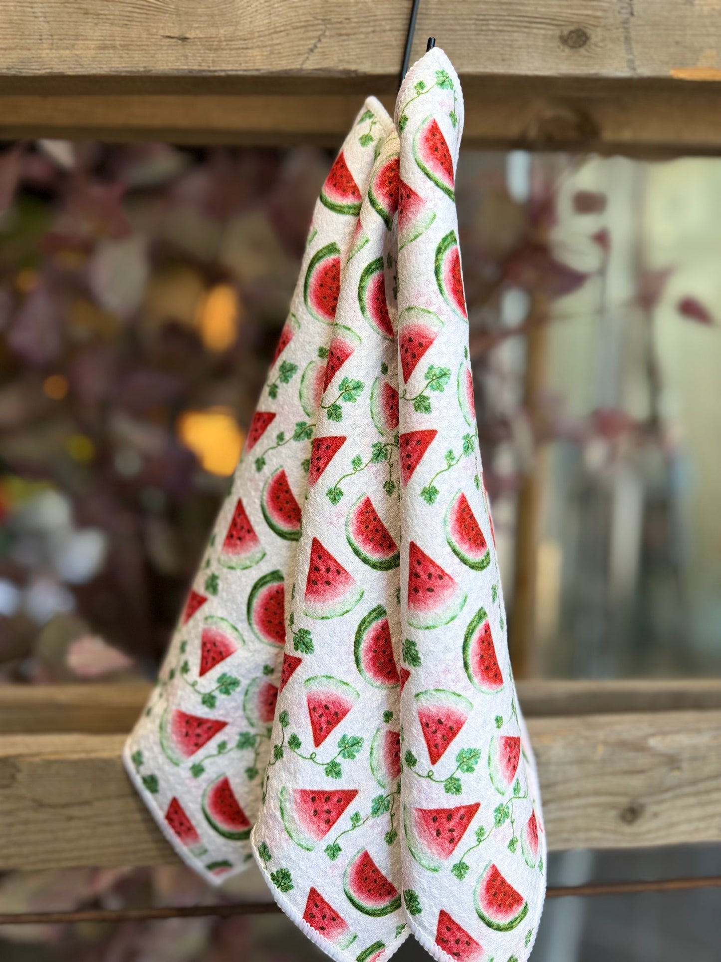Watermelon Patch - 2 sided - Set of 3 Dishcloths