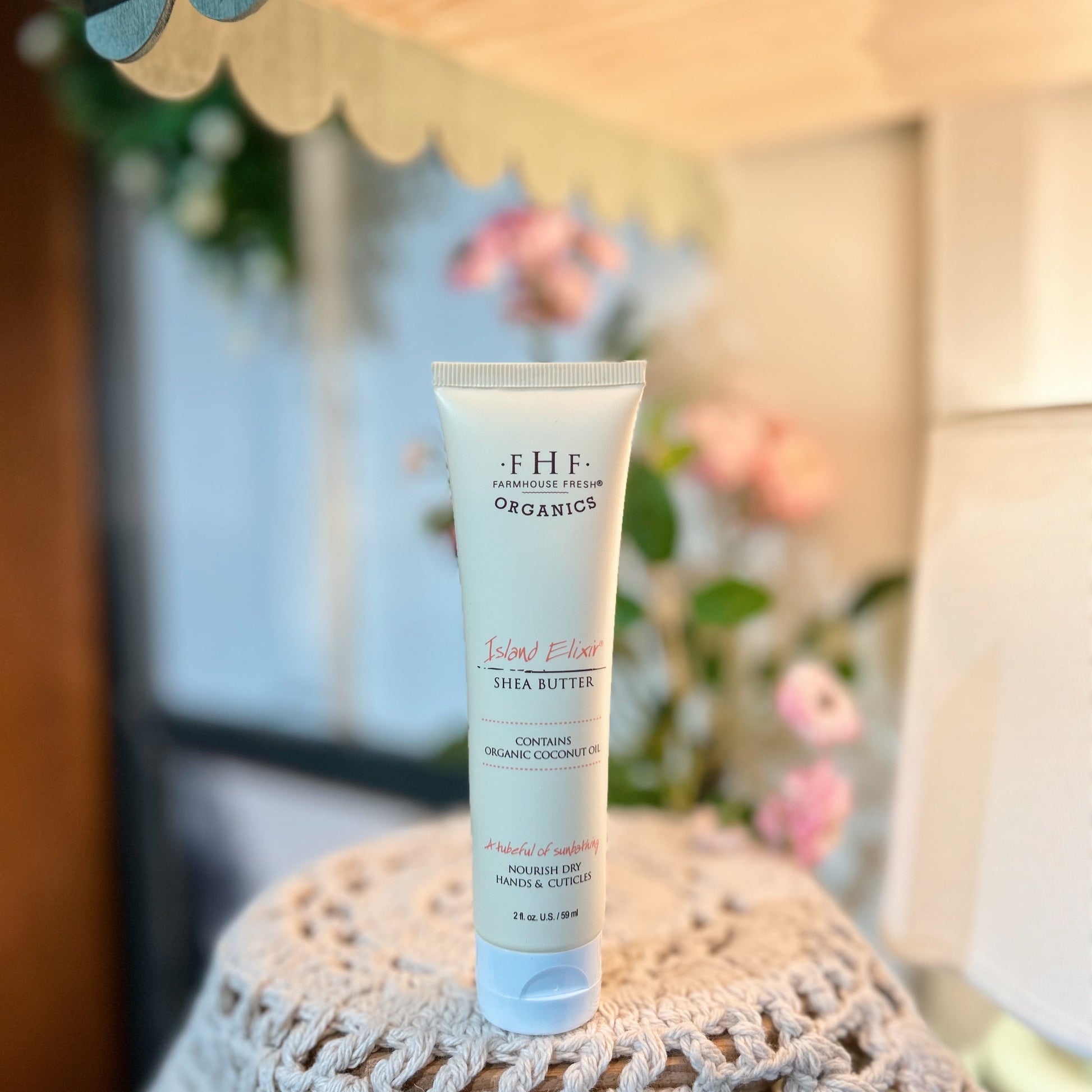 Island Elixir Shea Butter 2oz Hand Cream - Room and Porch 