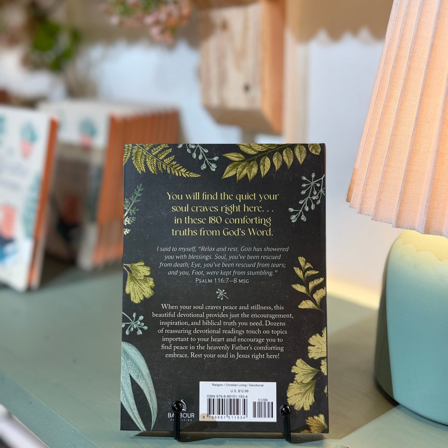 Devotions To Quiet Your Soul Book