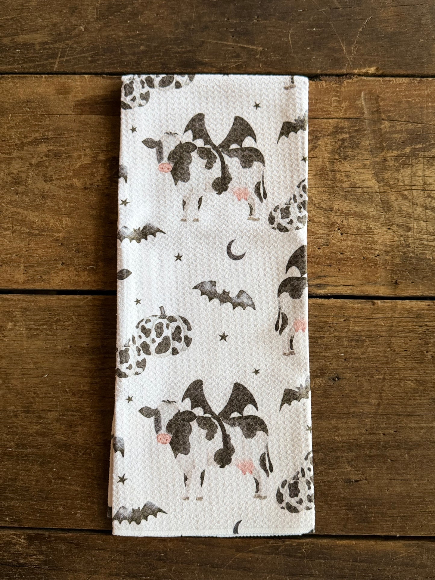 Batty Cows - Hand Towel