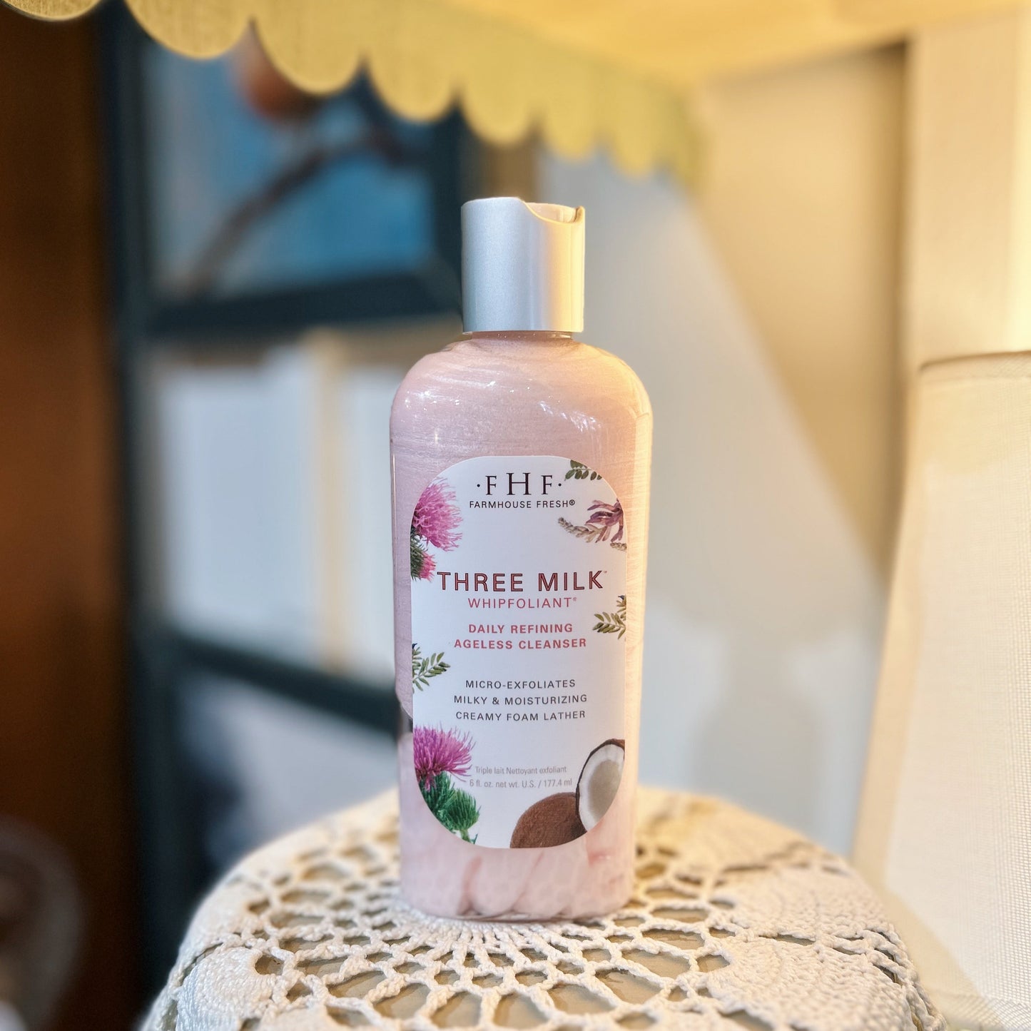 Three Milk Whipfoliant Cleanser - Room and Porch 