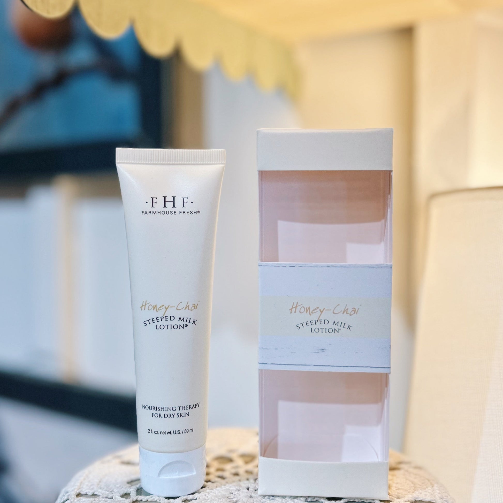 Honey-Chai Steeped Milk 2 oz Hand Cream - Room and Porch 
