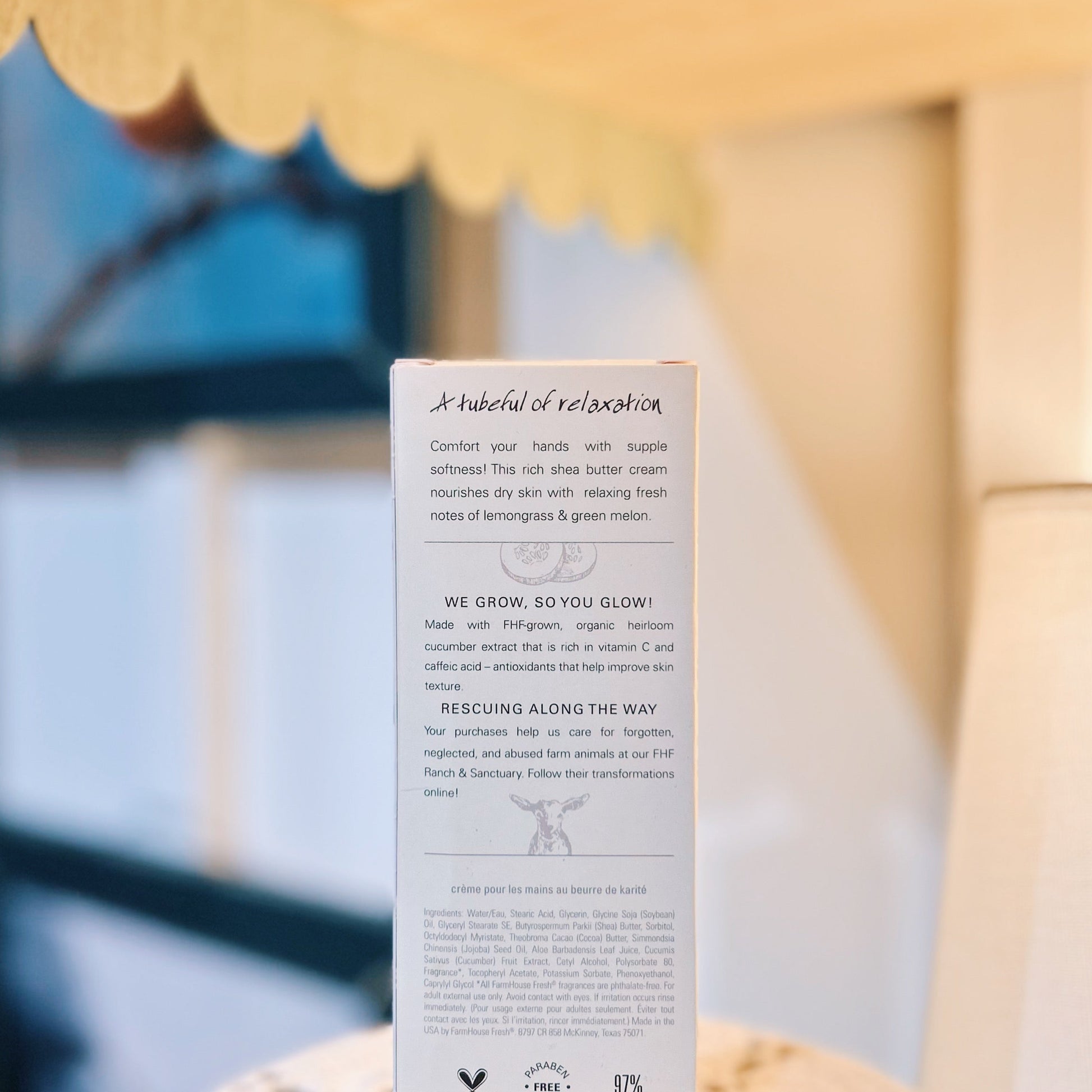 Harvest Green Shea Butter 2oz Hand Cream - Room and Porch 