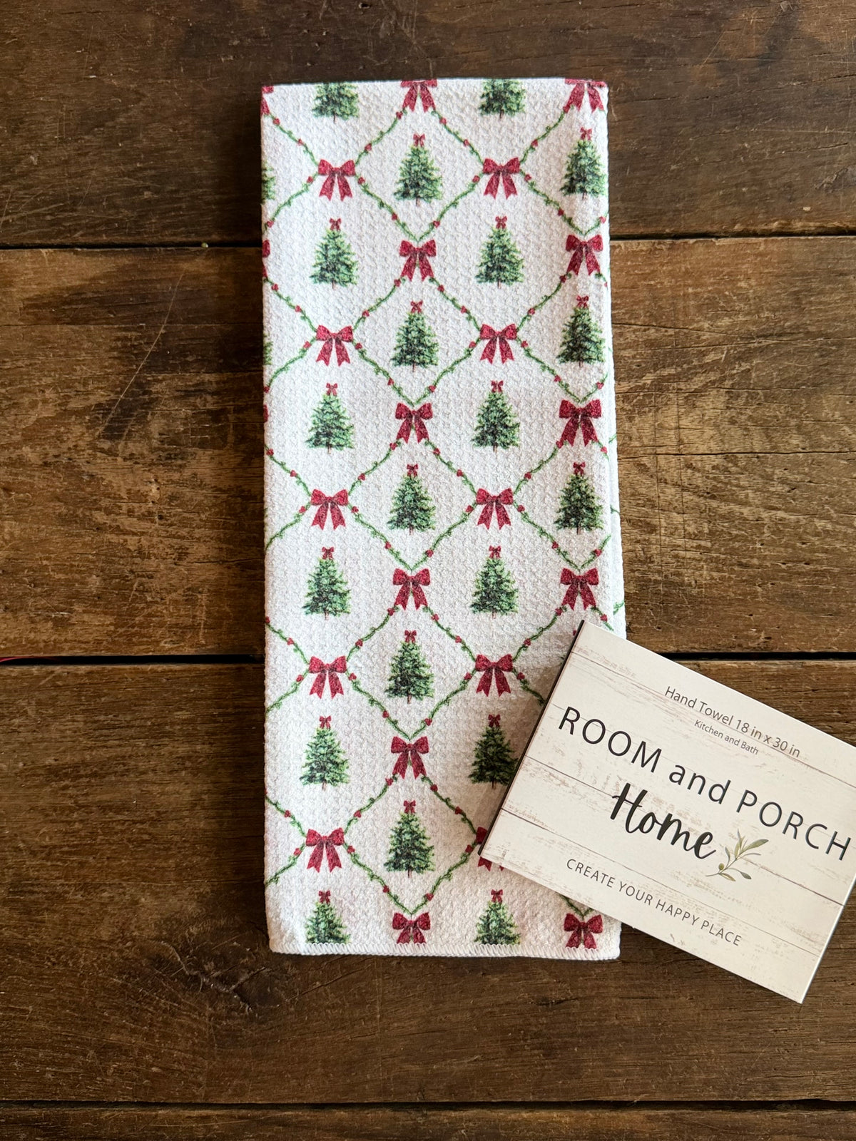 Christmas Traditions - Double Sided - Hand Towel