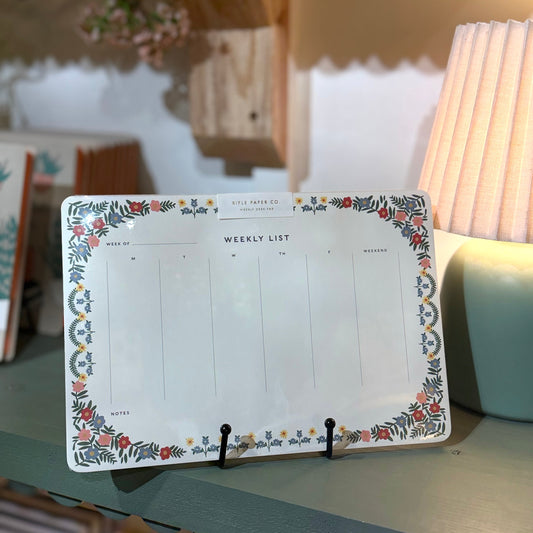 Rosette Weekly Desk Pad
