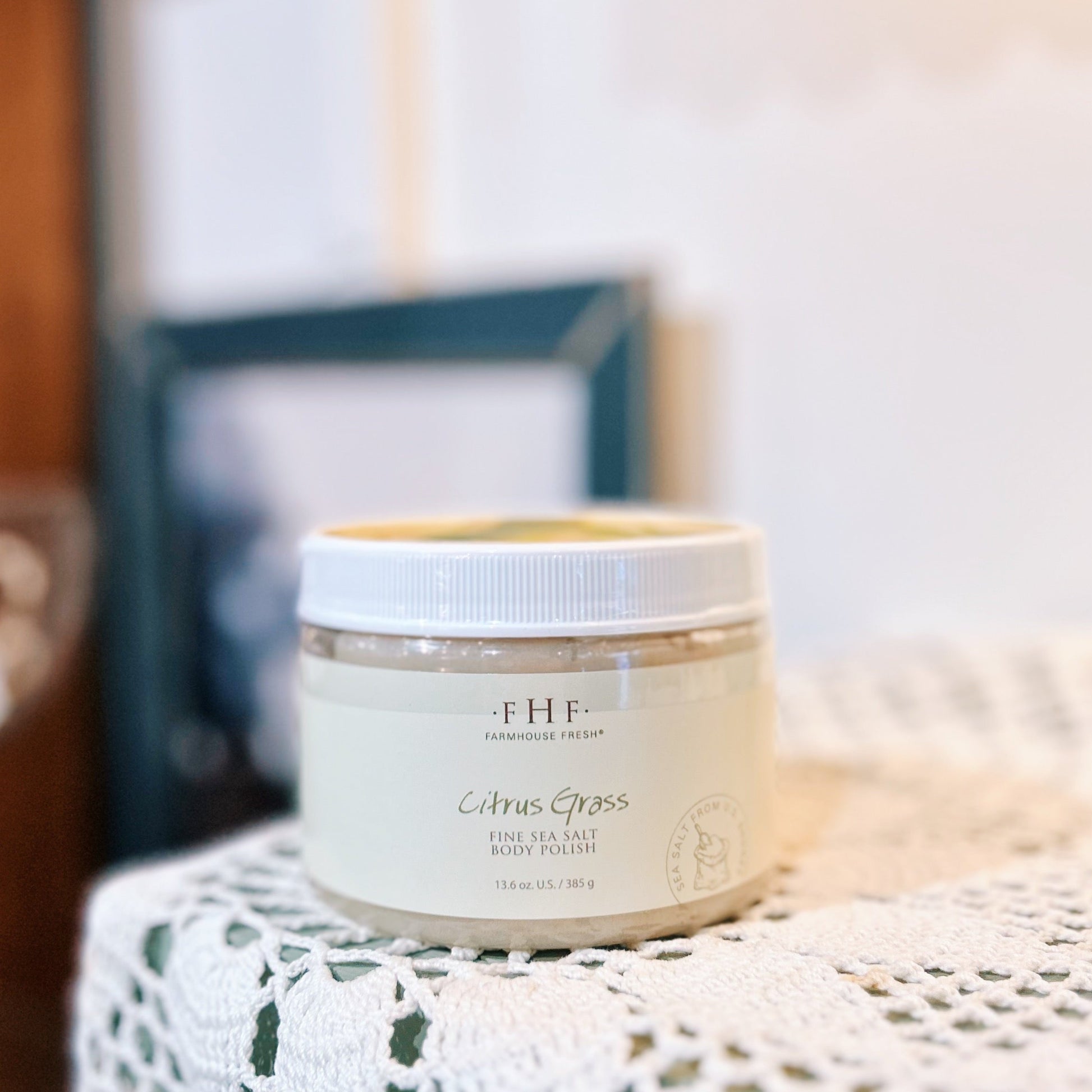 Citrus Grass Fine Sea Salt Body Polish - Room and Porch 