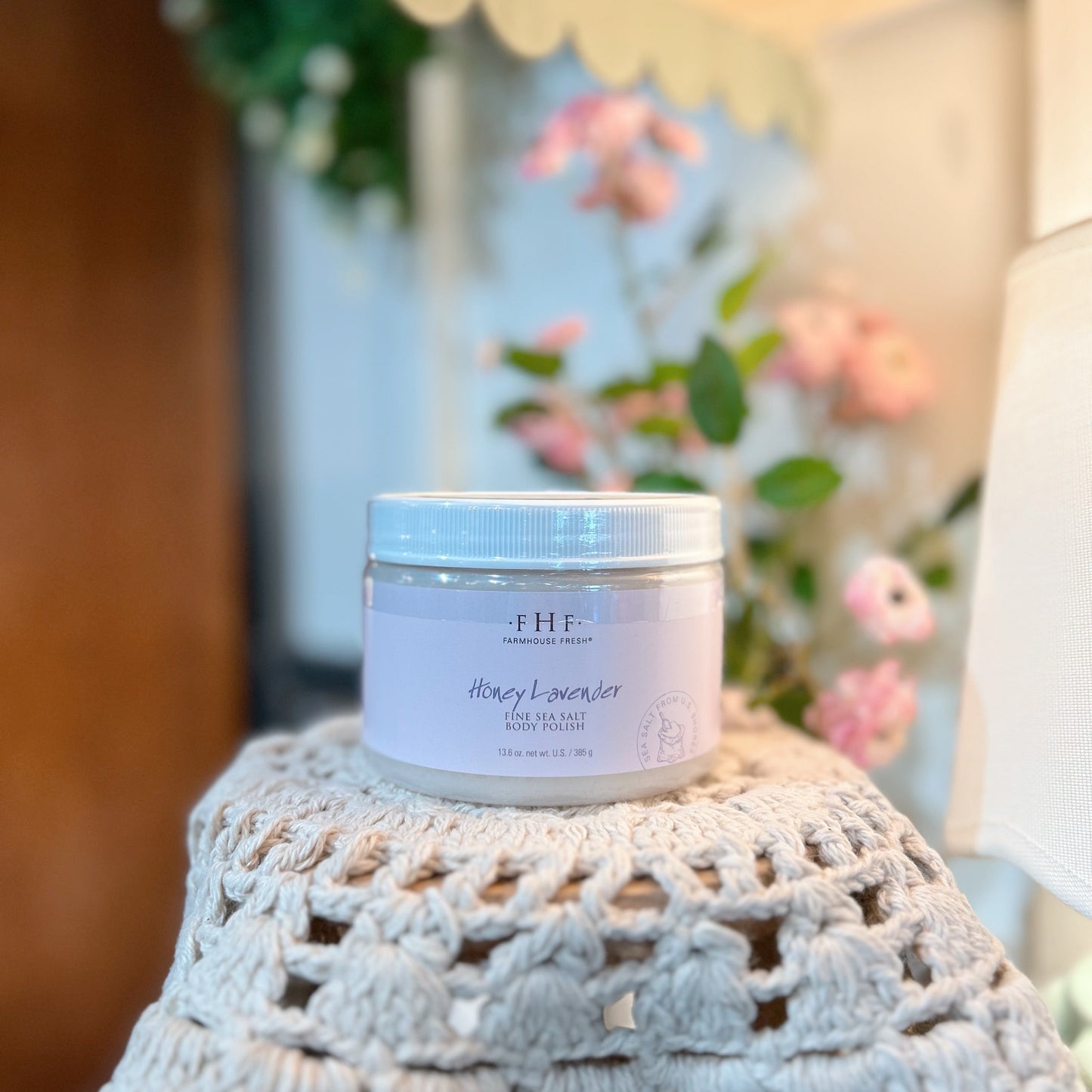 Honey Lavender Sea Salt Body Polish