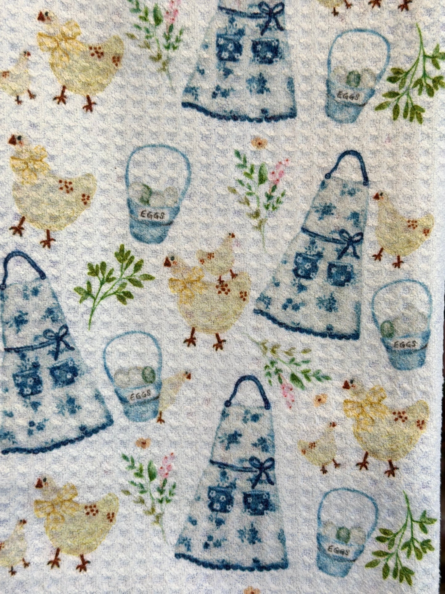 Charlotte's Coop - Double Sided - Hand Towel