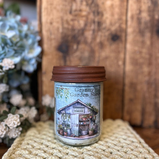 Granny’s Garden Shed Candle